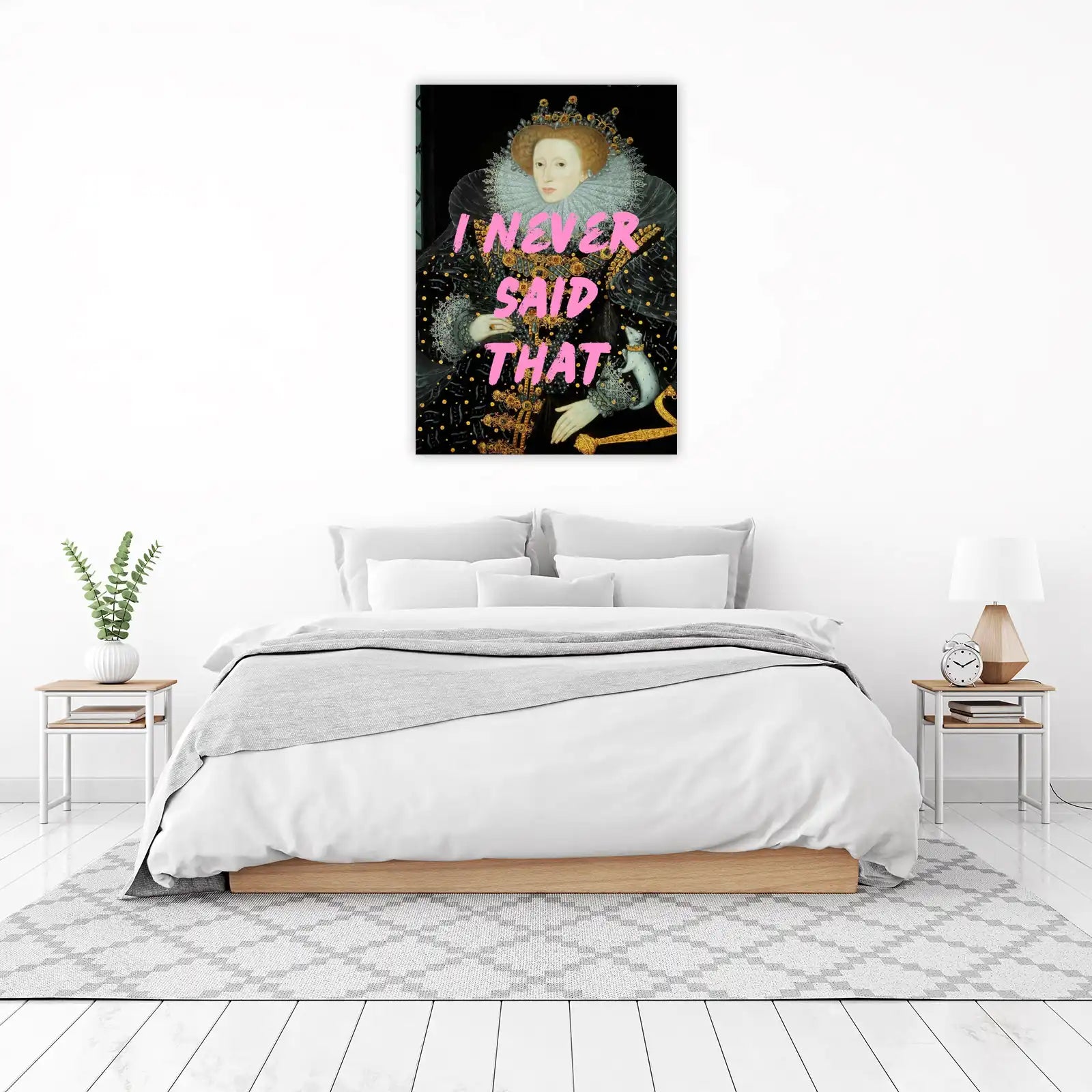 Queen Elizabeth I 'I Never Said That' Wall Art