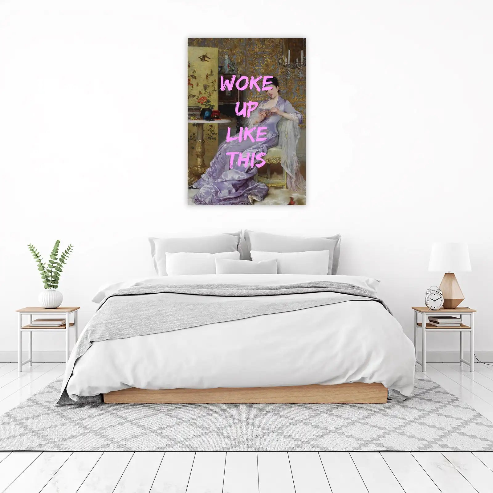 Victorian Chic Woke Up Like This Wall Art