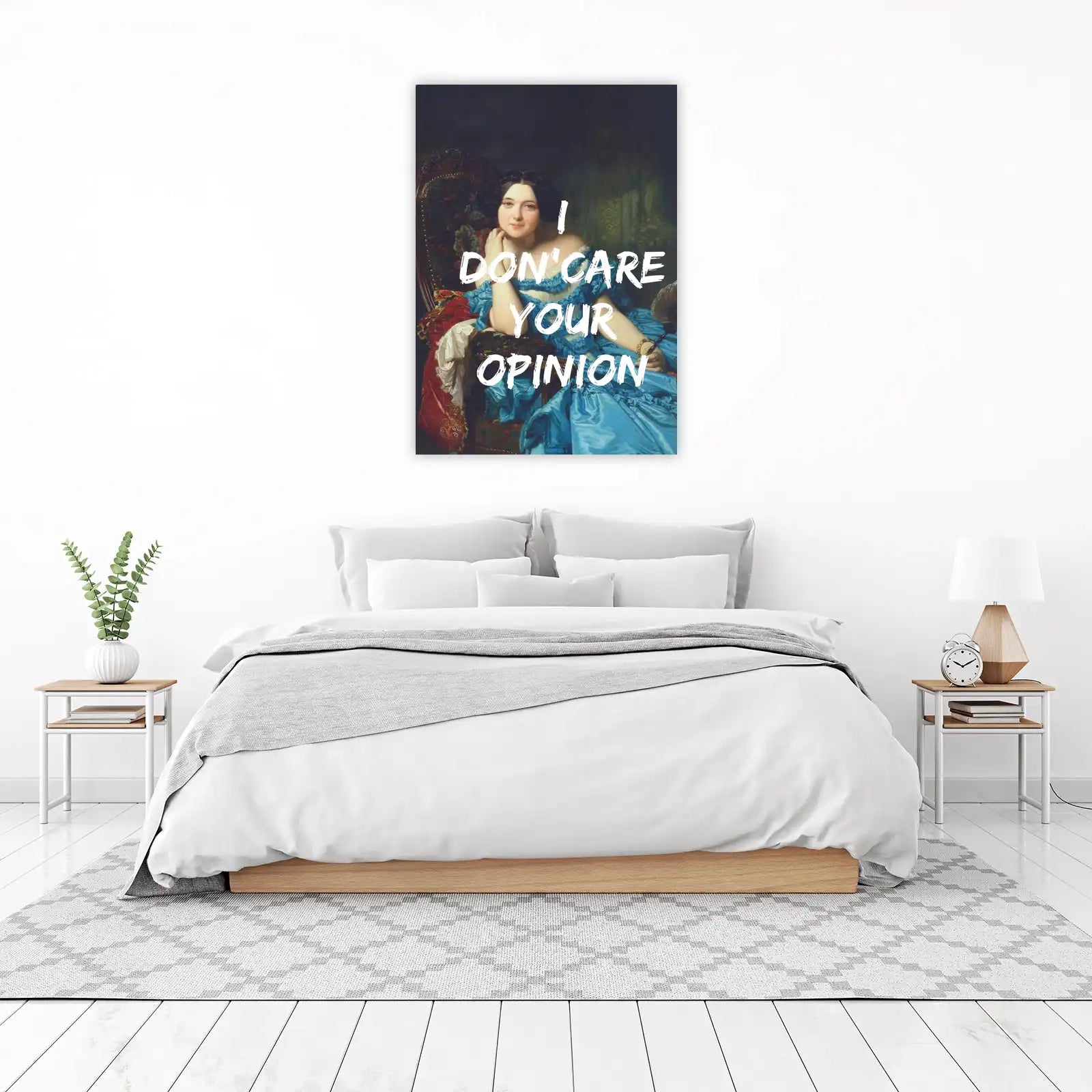 Bold Statement Vintage Portrait Wall Art