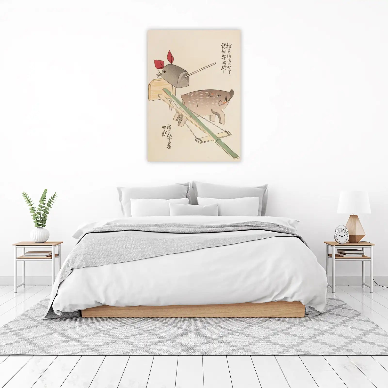 Japanese Vintage Toys Wall Art