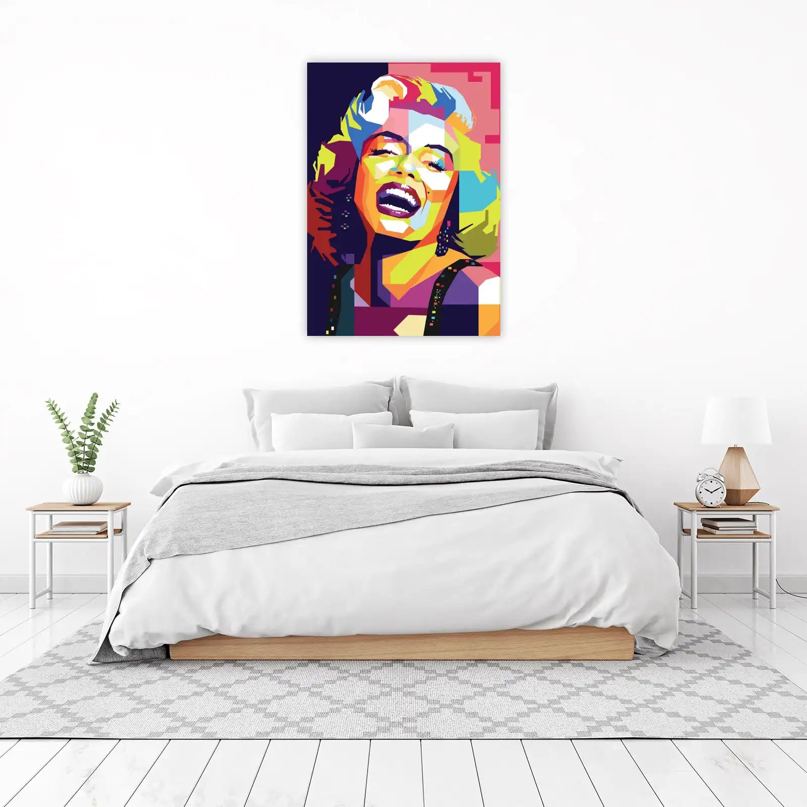 Vibrant Marilyn Monroe Pop Art Wall Art