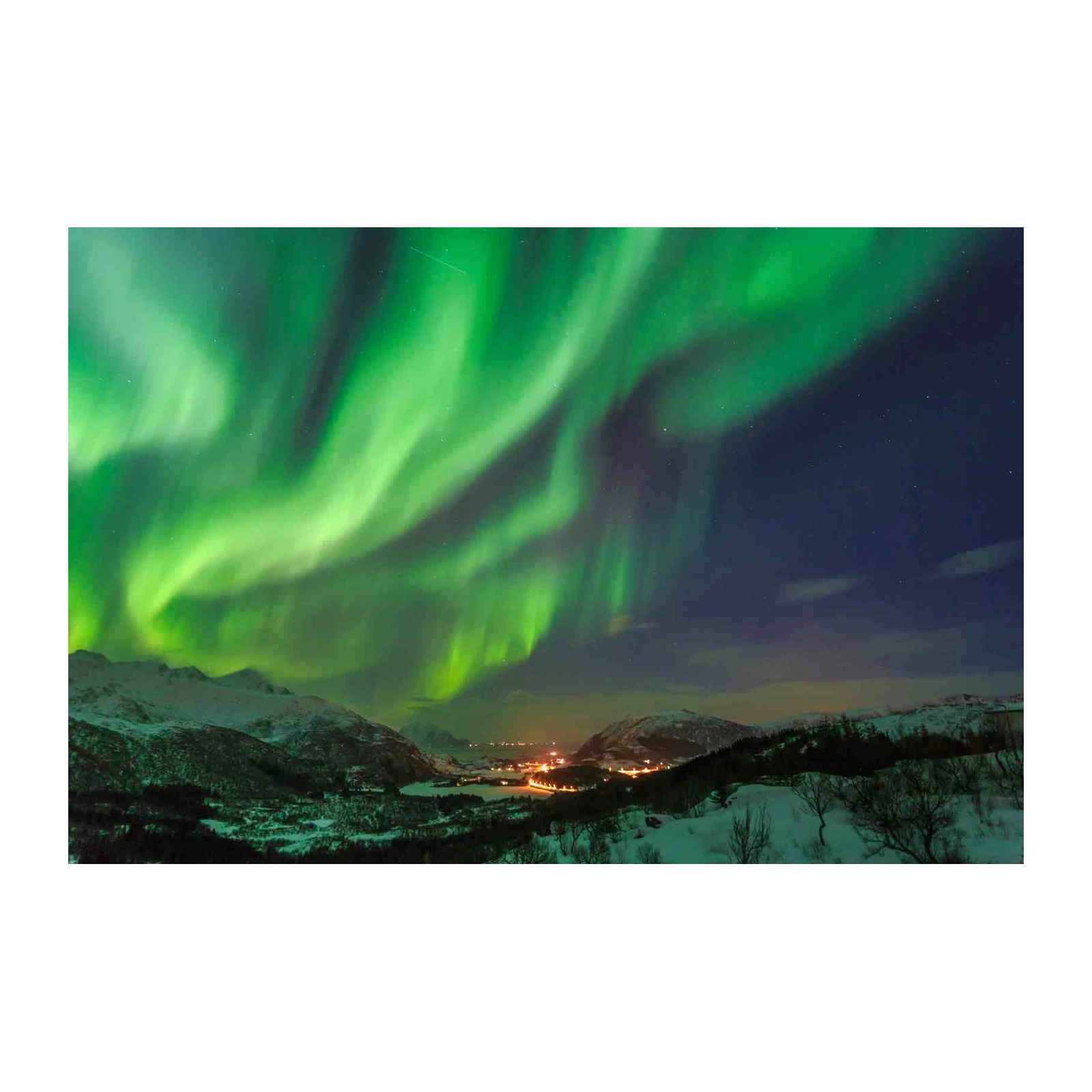 Breathtaking Aurora Borealis Wall Art