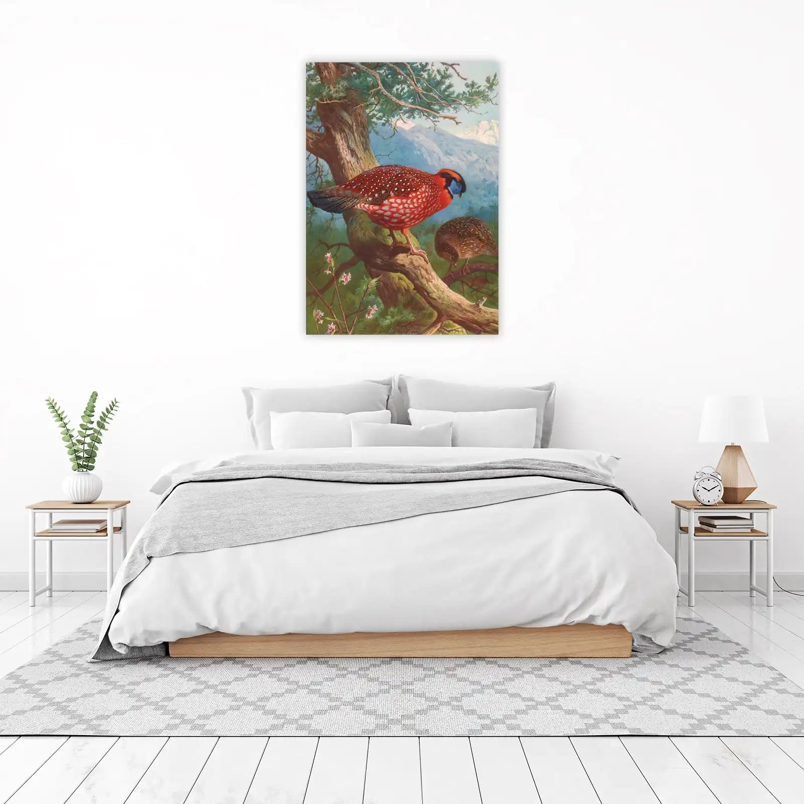 Exotic Pheasant Nature Art Wall Art