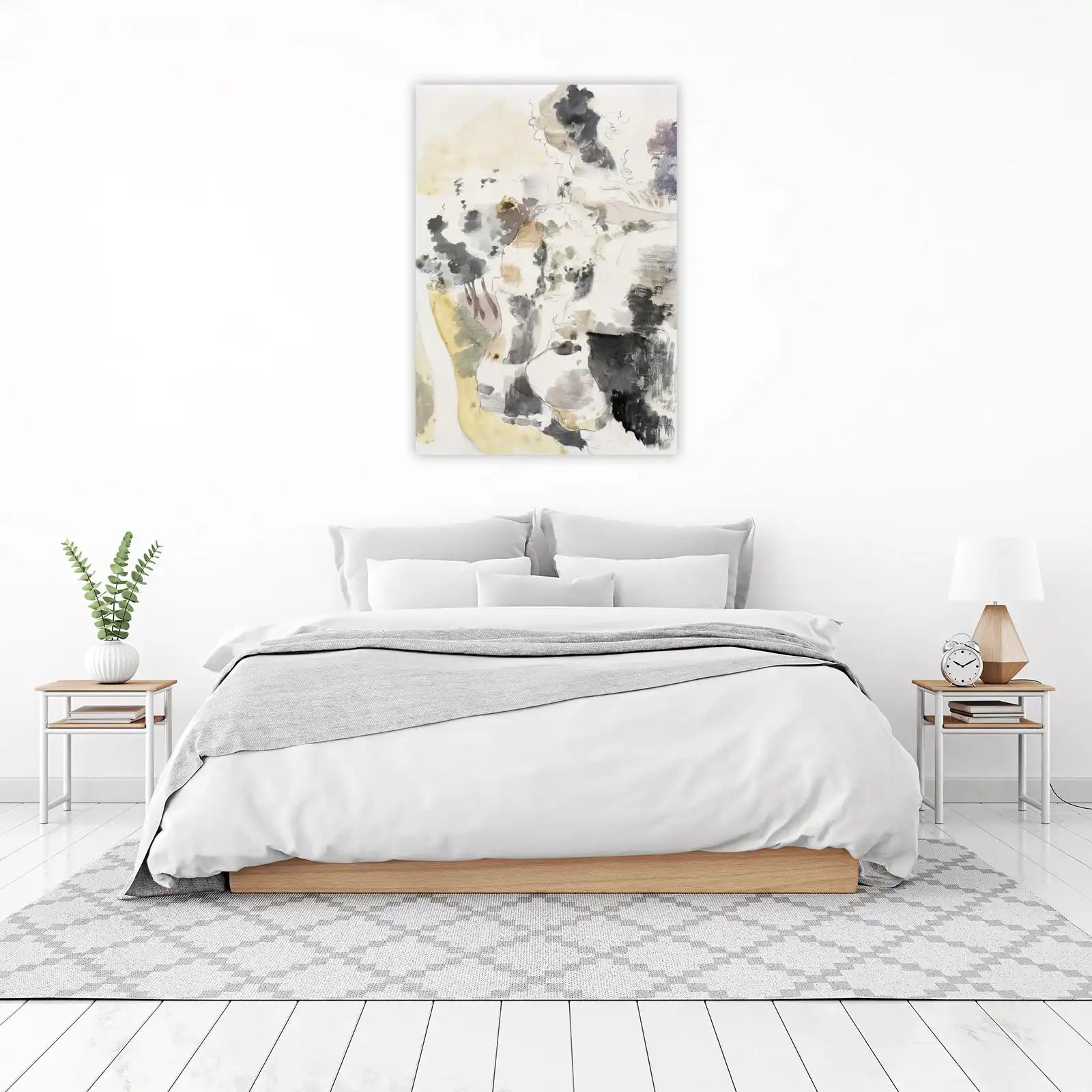 Abstract Botanical Sketch Wall Art