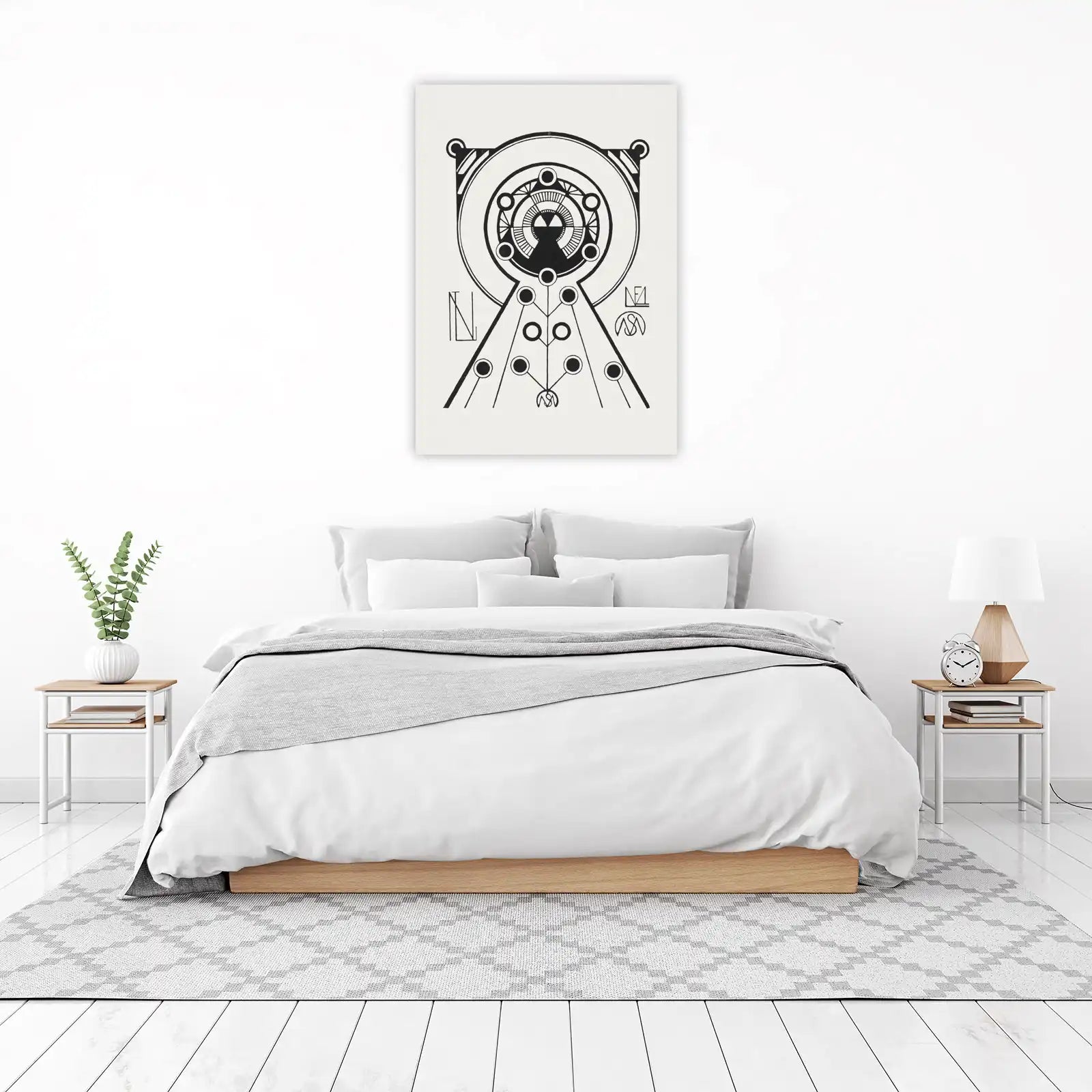 Geometric Mysticism Abstract Art Wall Art
