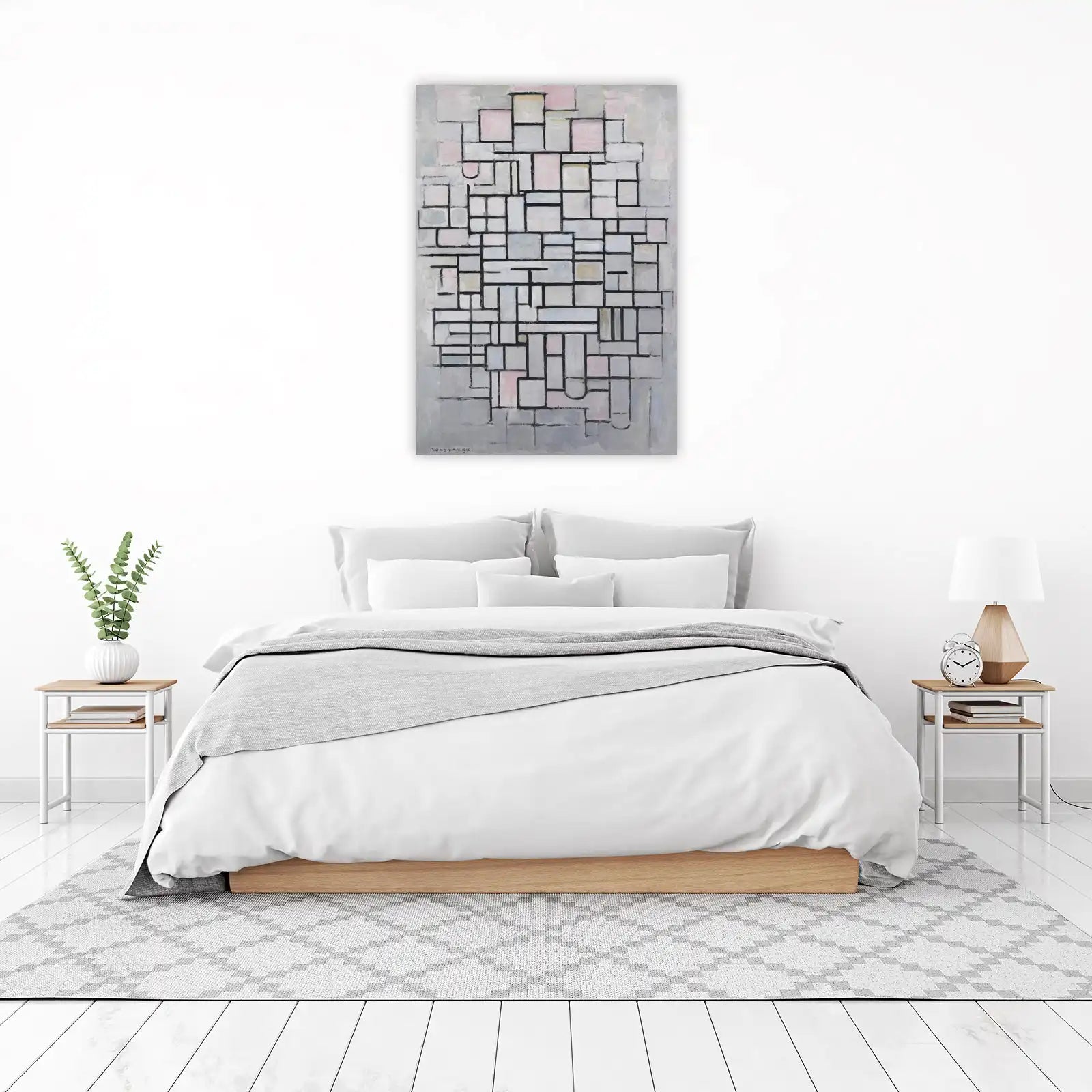 Abstract Geometric Composition Wall Art