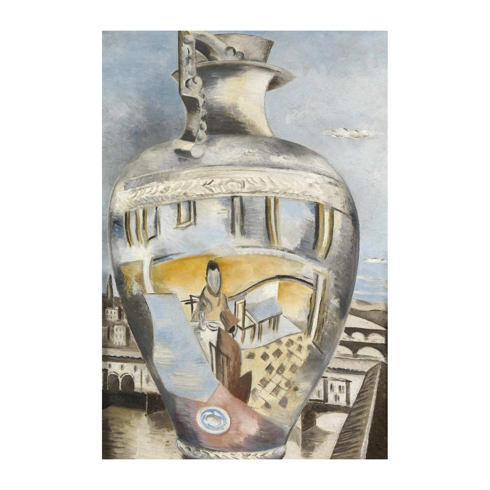 Surreal Metaphysical Vase Wall Art Wall Art
