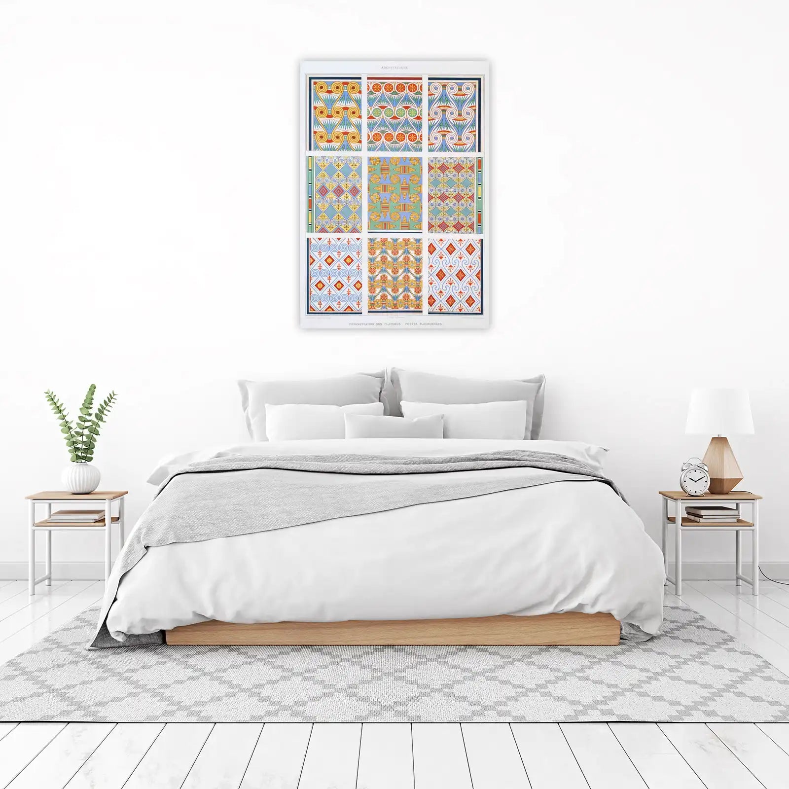 Vintage Geometric Patterns Wall Art