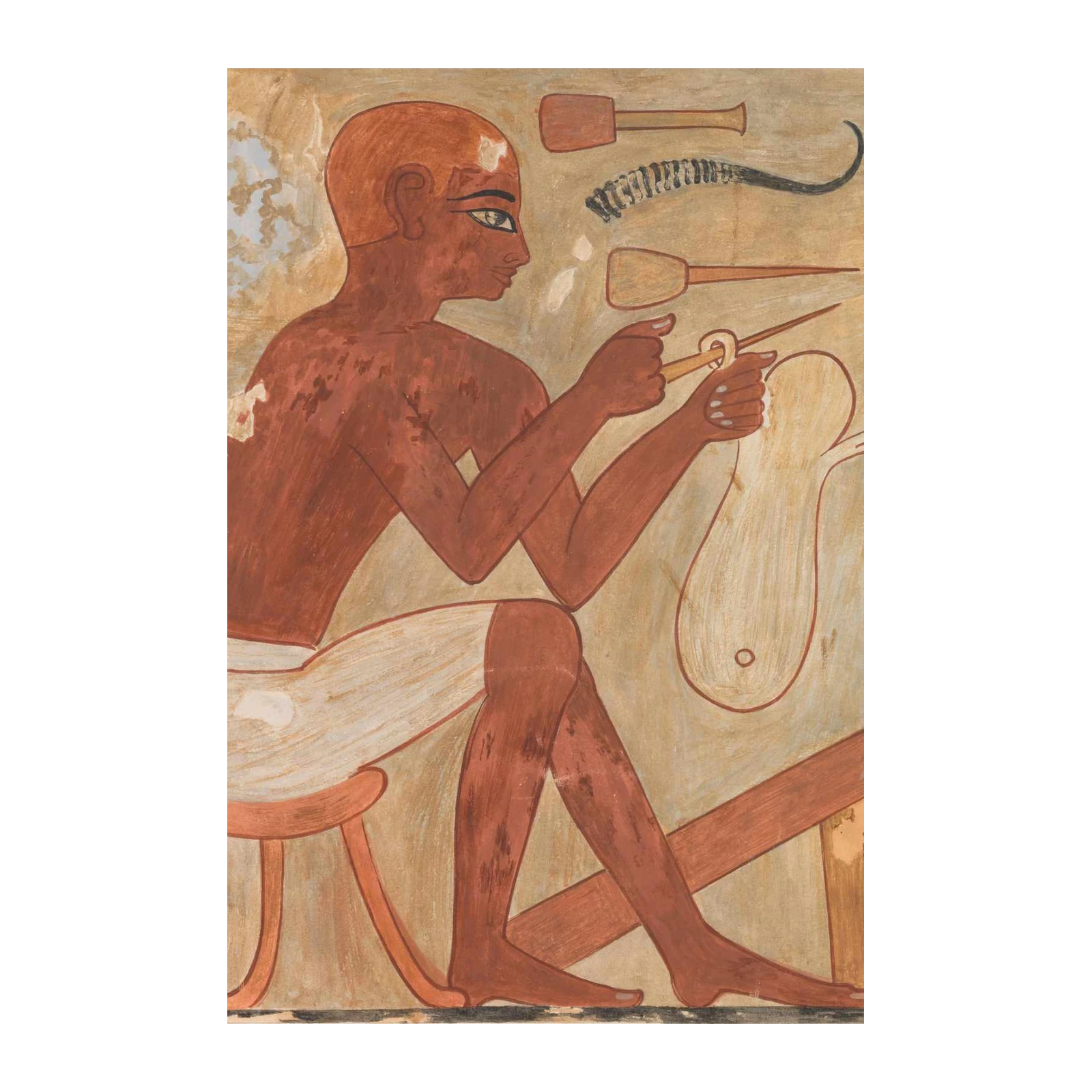 Ancient Egyptian Craftsman Art Wall Art