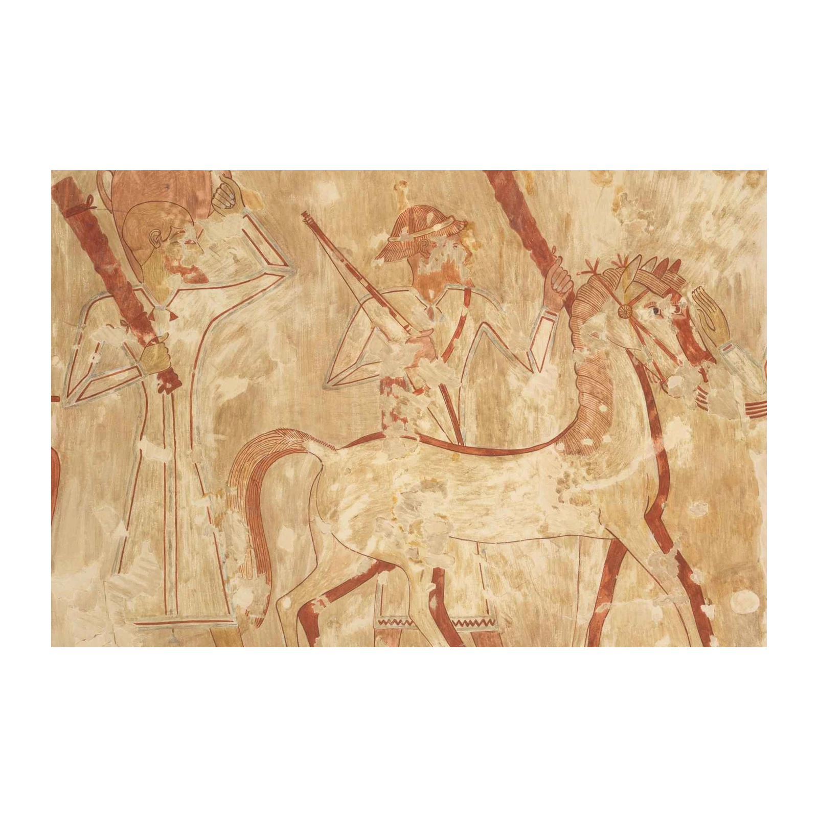 Ancient Egyptian Horse Procession Wall Art
