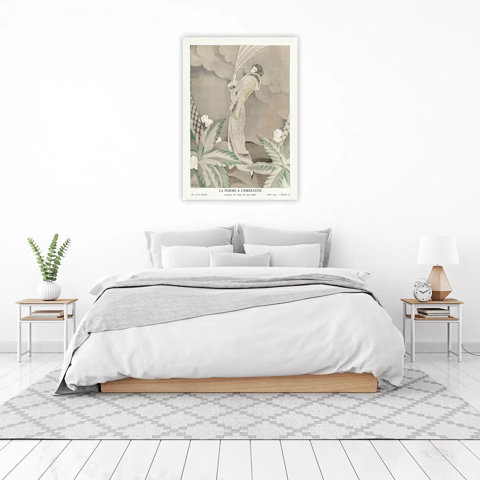 Art Deco Elegance Woman Wall Art
