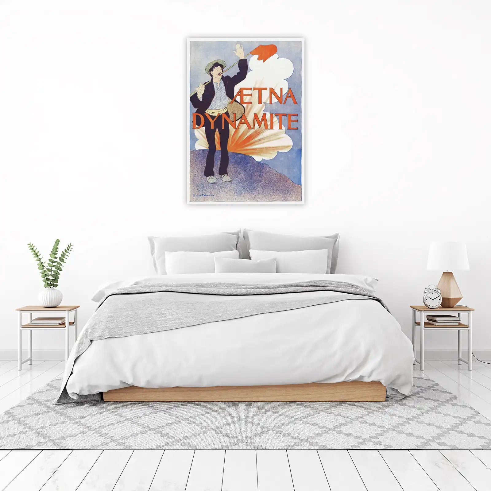 Vintage Dynamite Man Wall Art Wall Art