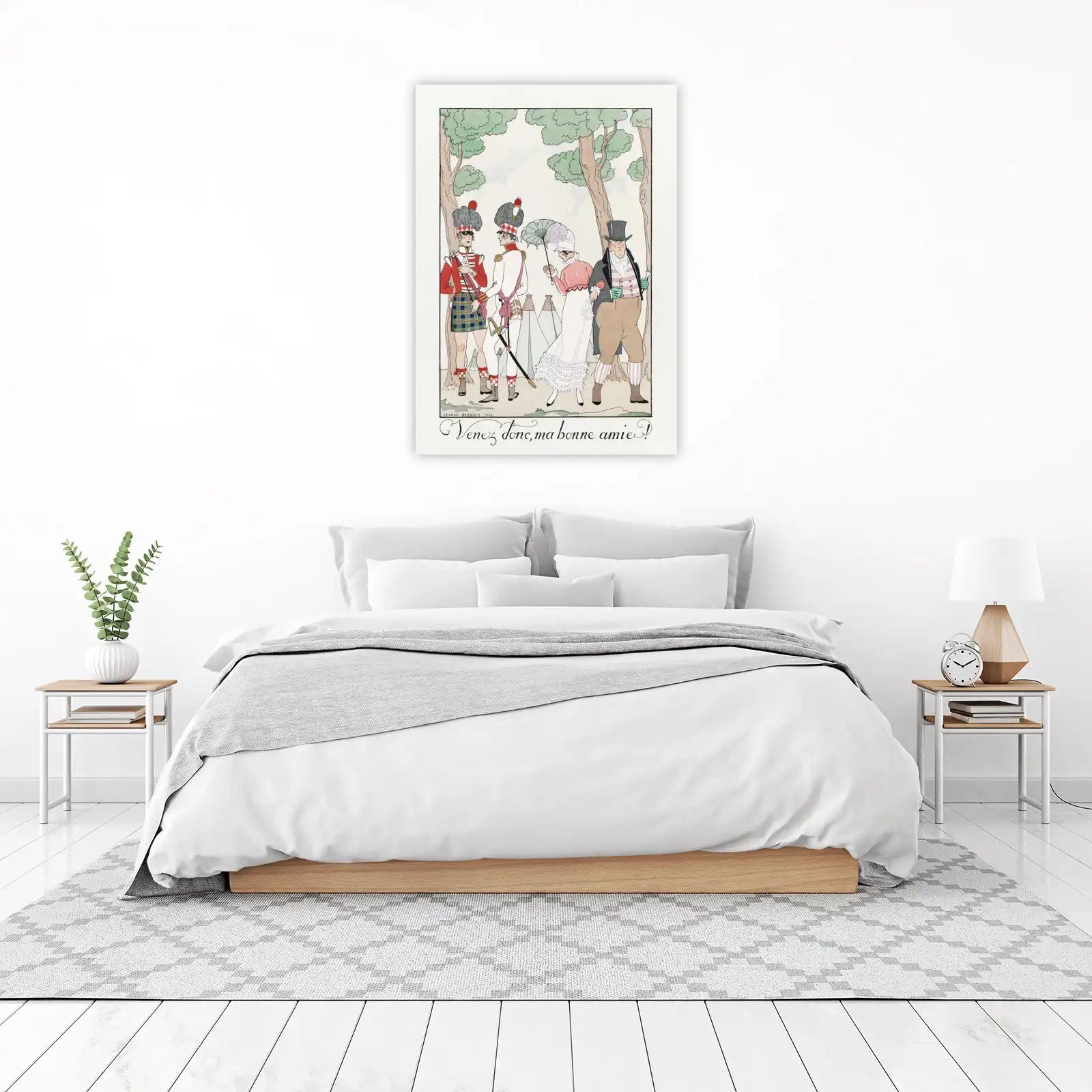 Art Deco Elegant Promenade Wall Art
