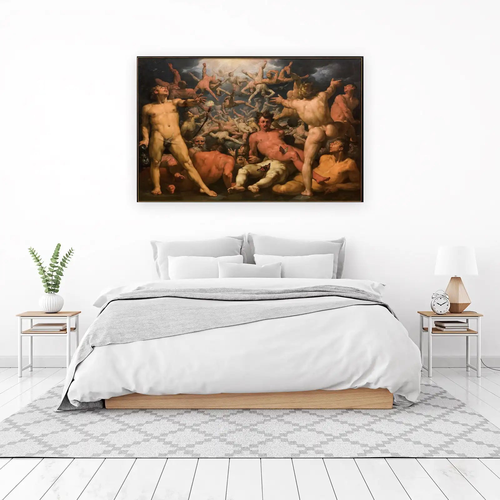 The Fall of the Damned Wall Art