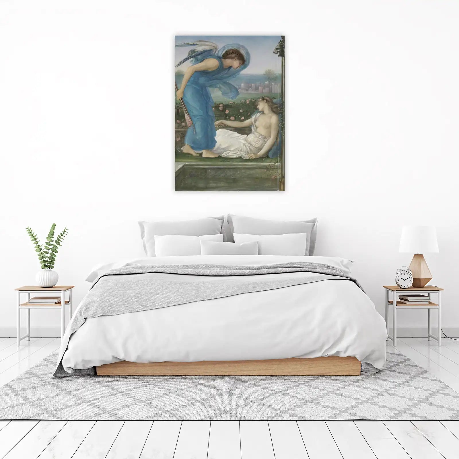 Mythological Angel & Muse Wall Art