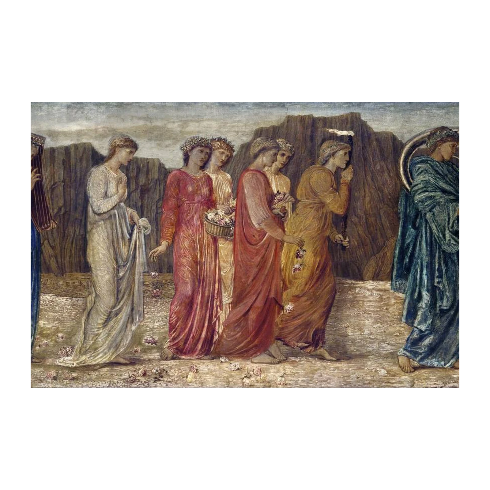 Medieval Procession Art Wall Art