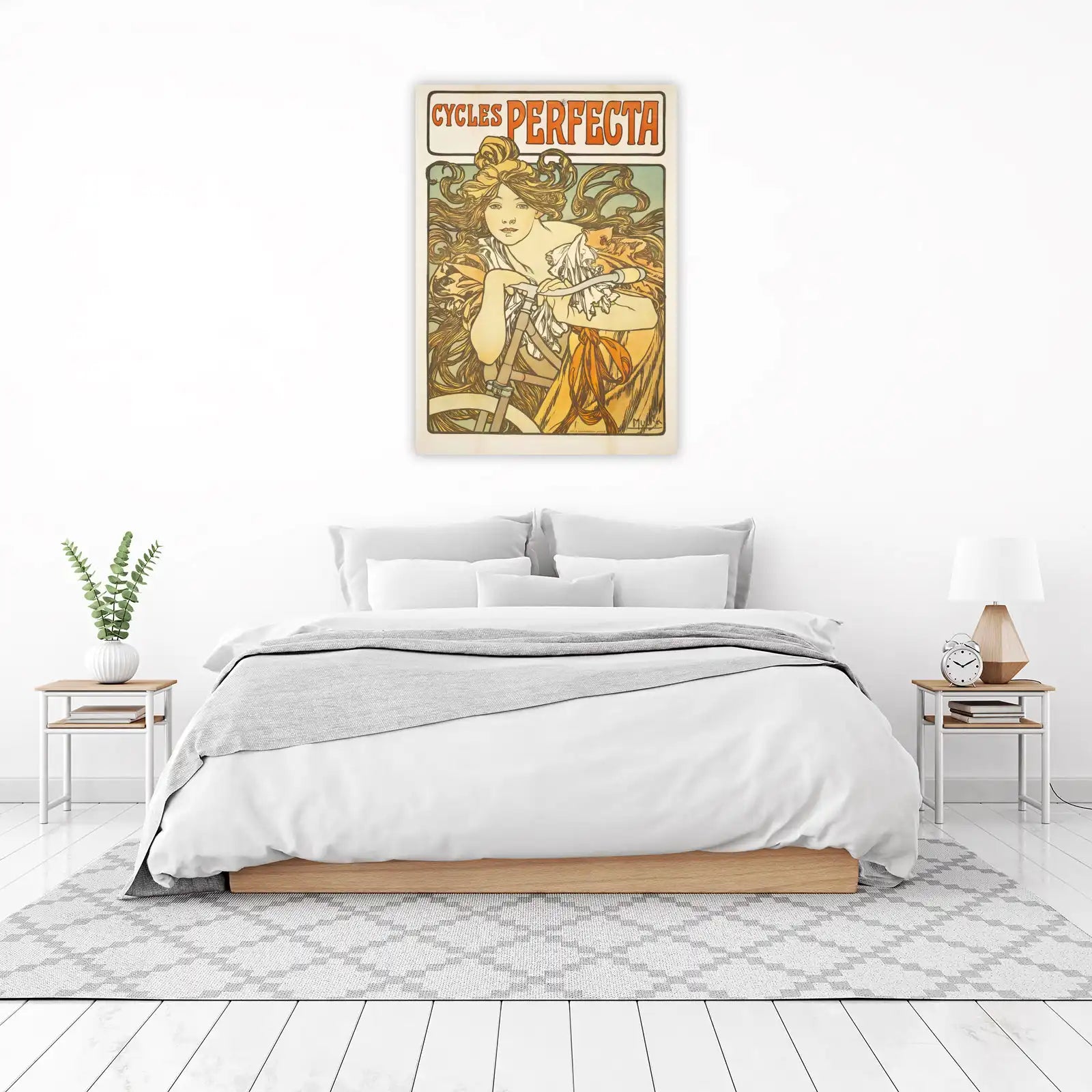 Art Nouveau Cycles Perfecta Wall Art
