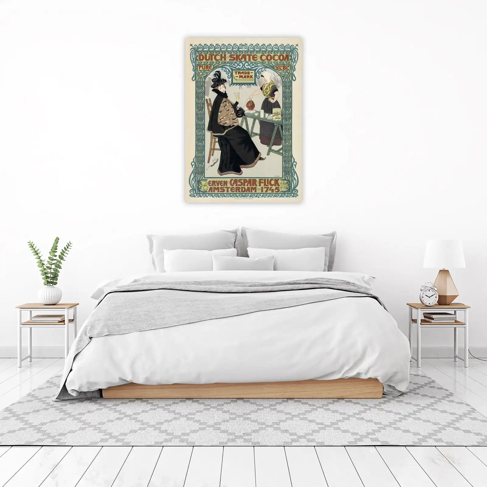 Vintage Dutch Cocoa Art Wall Art