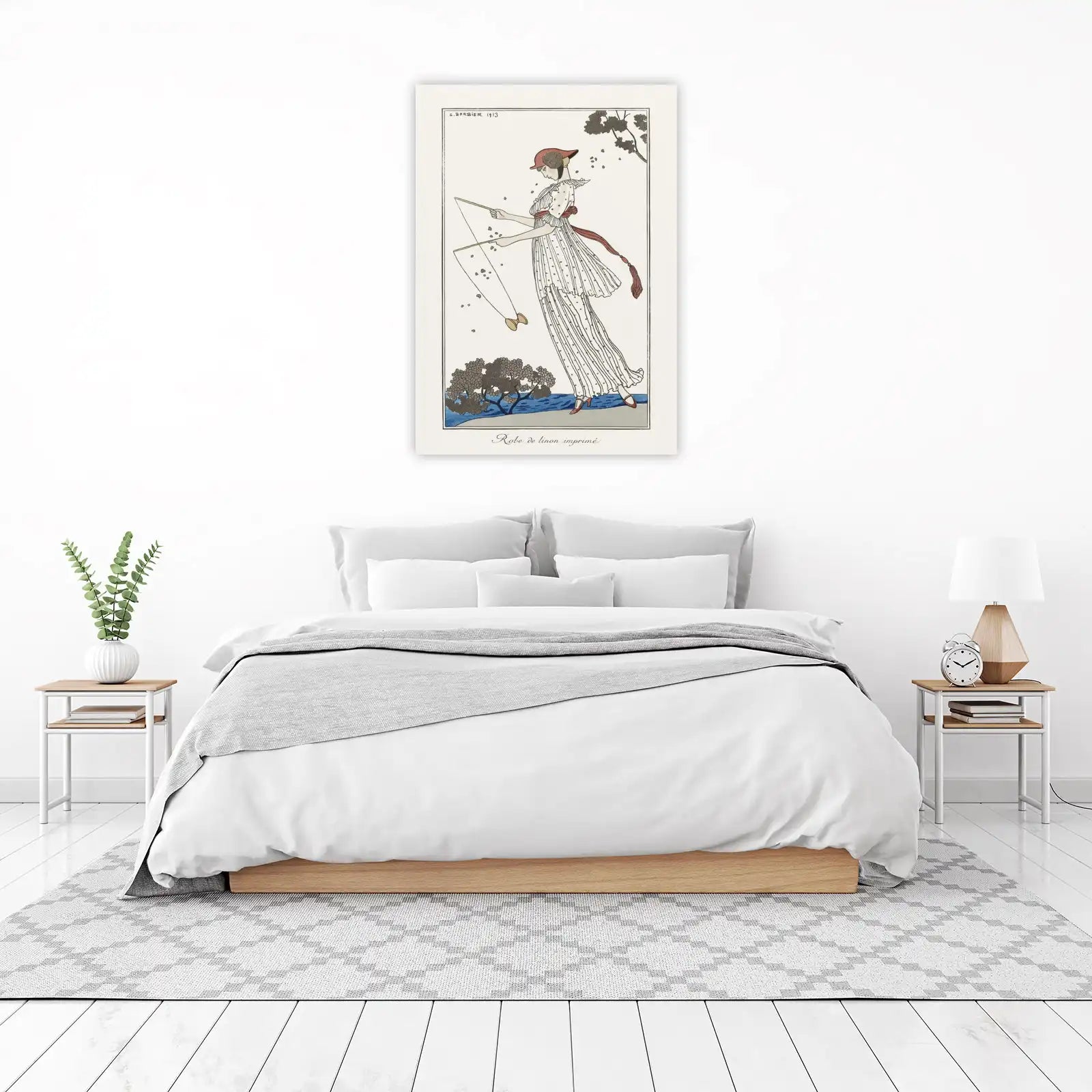 Art Deco Fashion Elegant Yo-Yo Player Wall Art