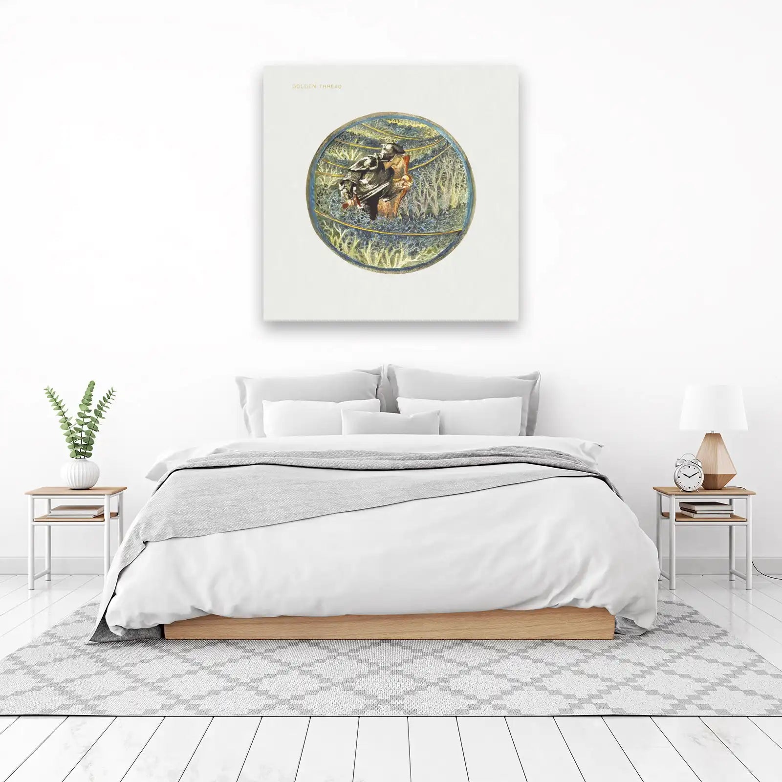 Enigmatic Woodland Dweller Wall Art