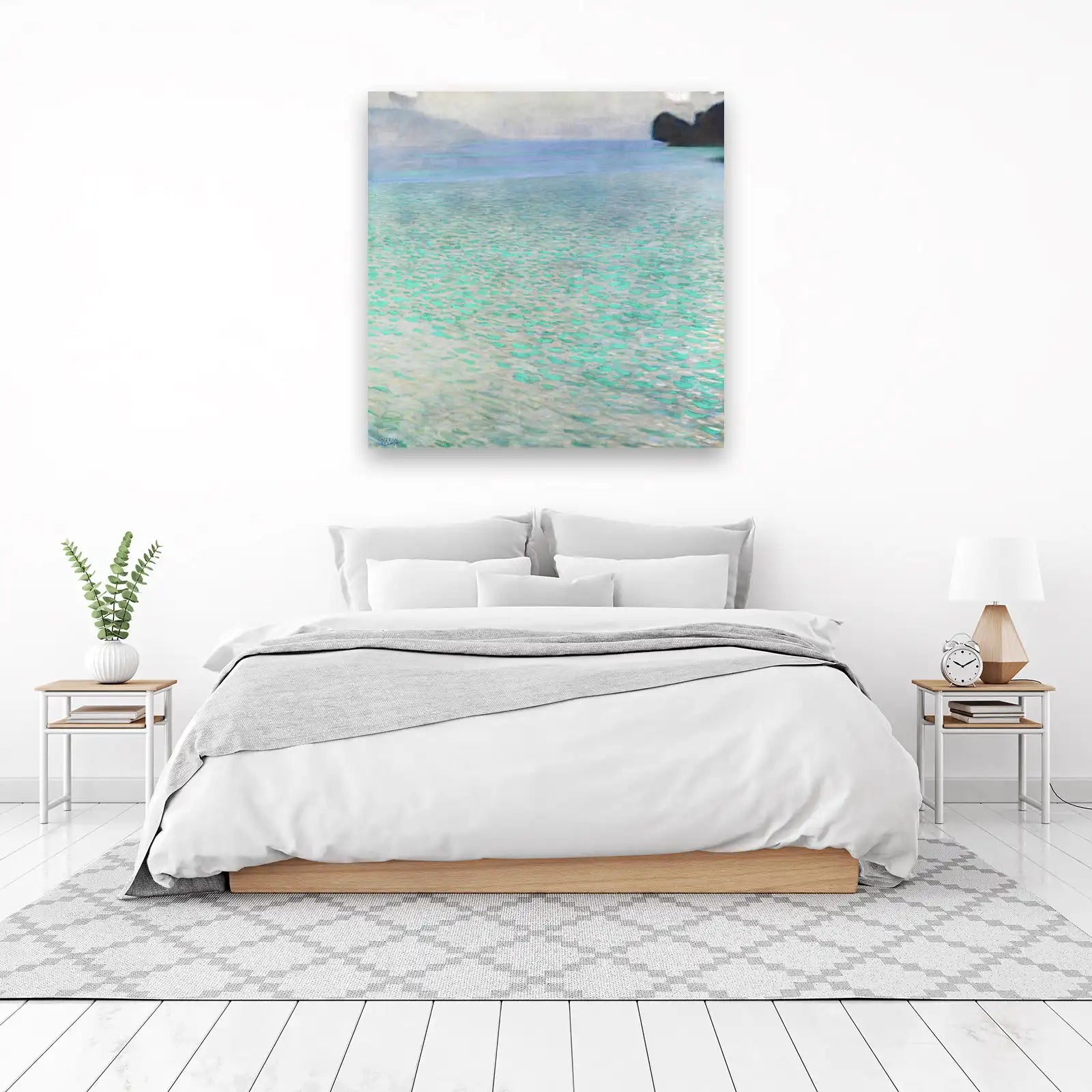 Tranquil Turquoise Water Seascape Wall Art