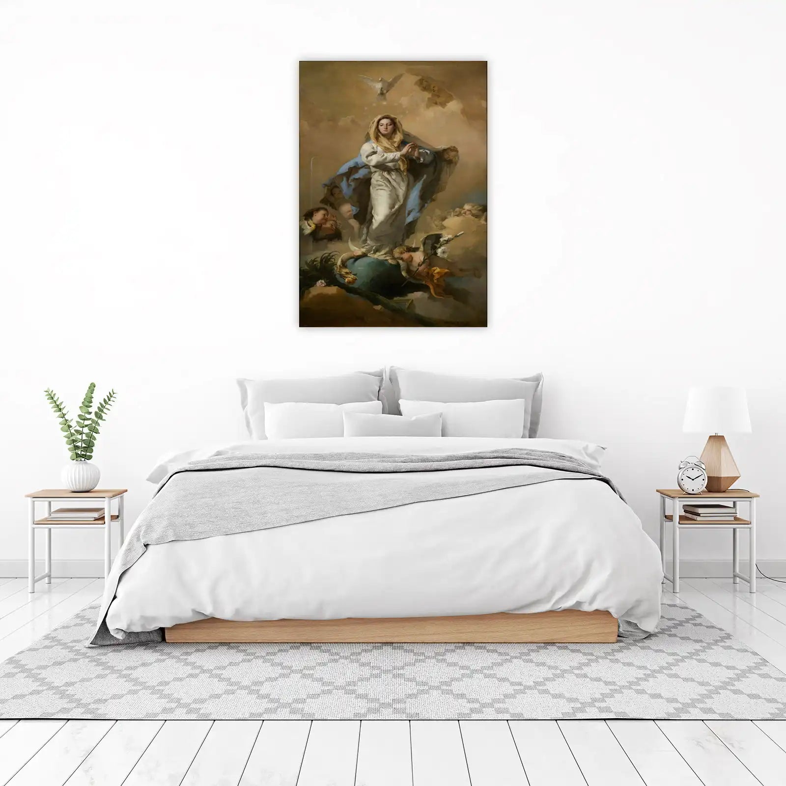 Madonna and Child Celestial Art Wall Art