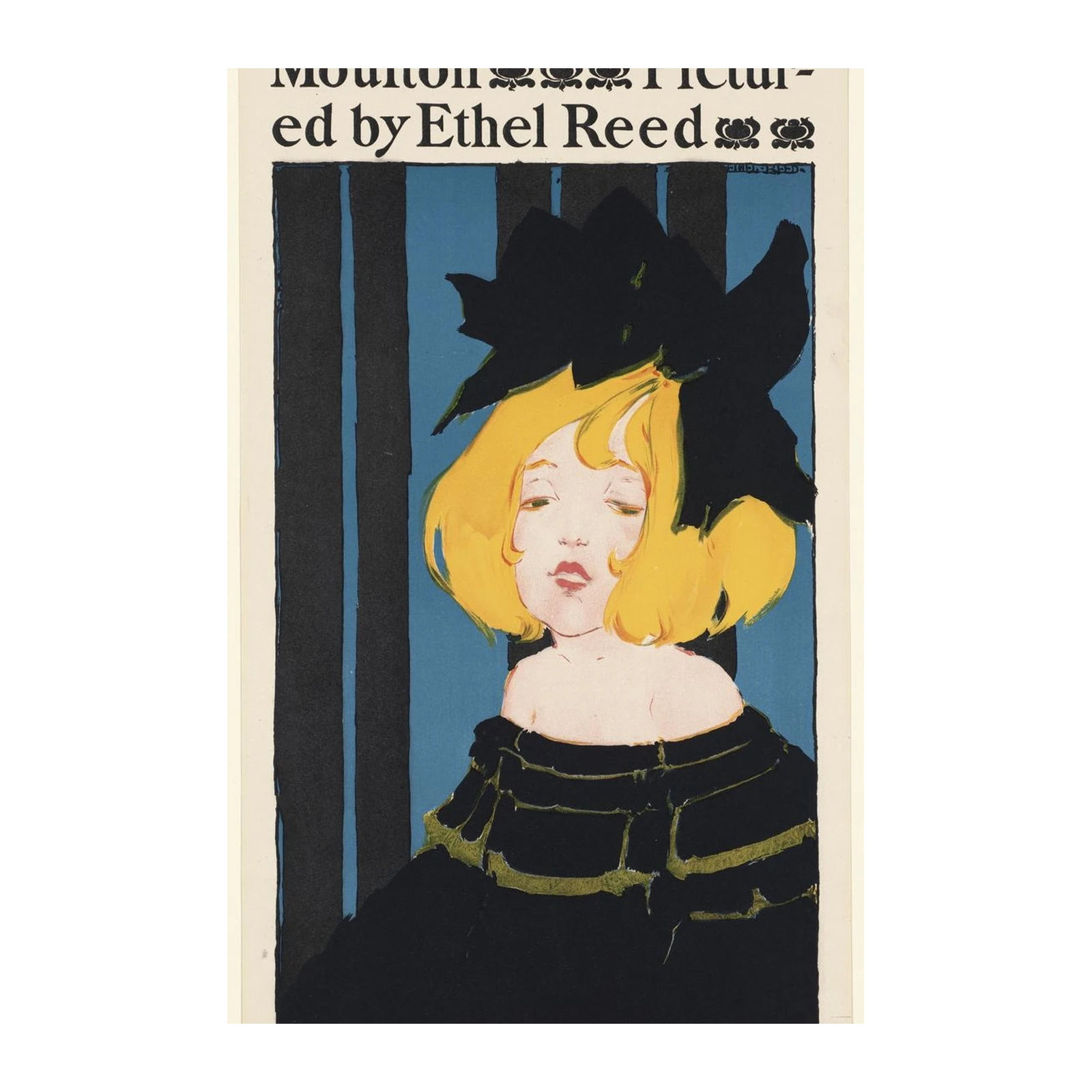 Childhood Country Ethel Reed Art Nouveau Wall Art