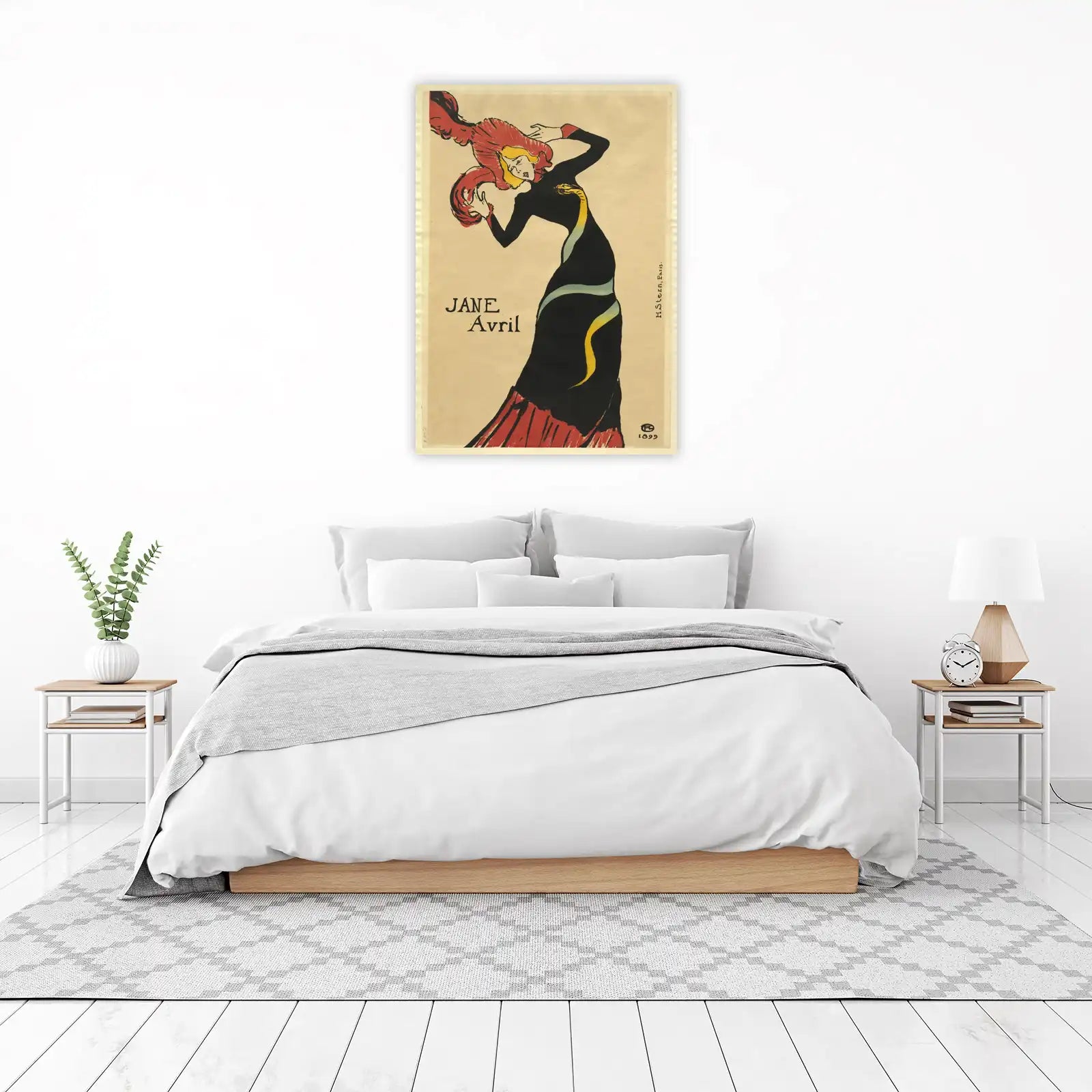 Jane Avril Vintage Poster Wall Art