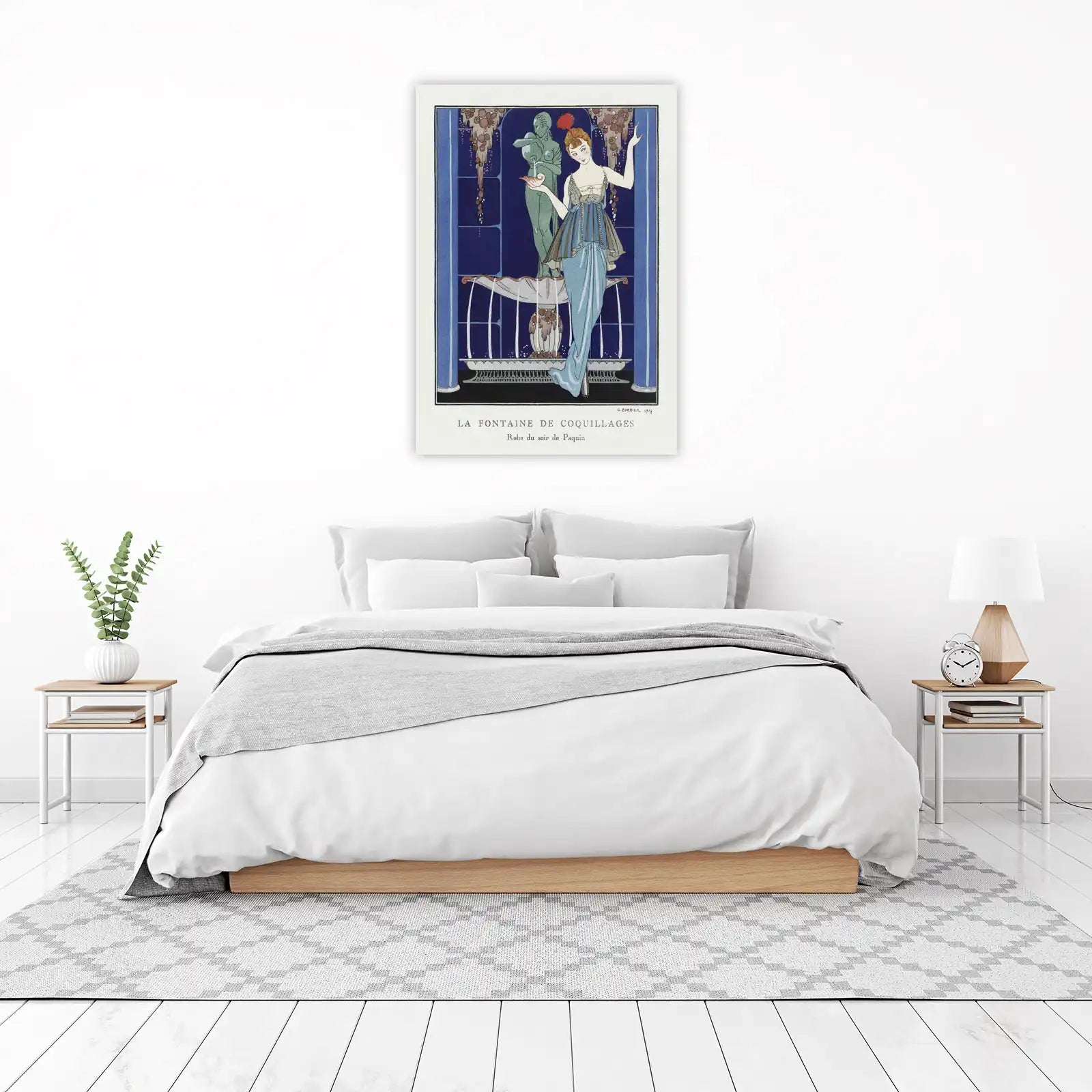 Art Deco Fashion Fountain Wall Art