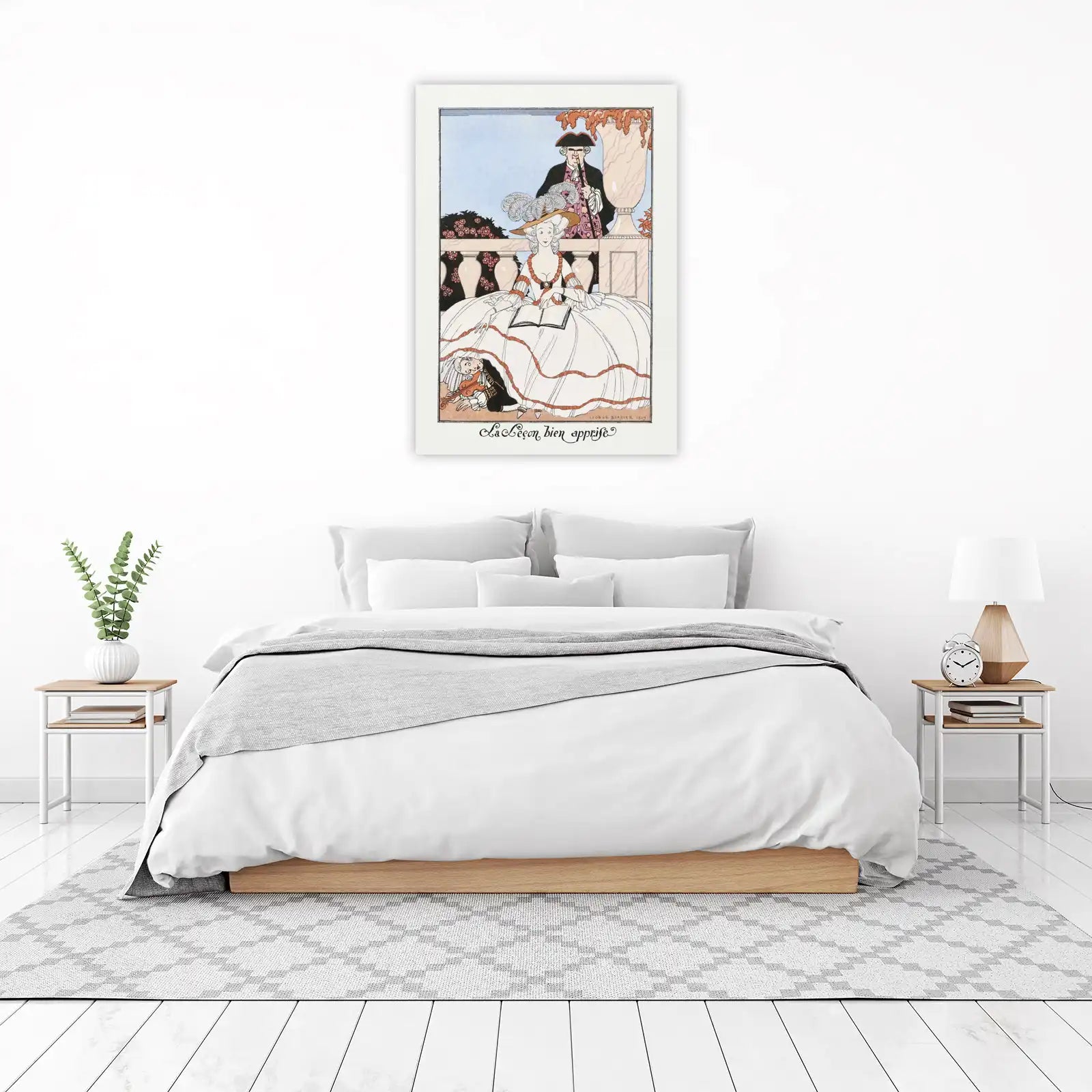 Elegant 1920s French Art Deco Lady Wall Art