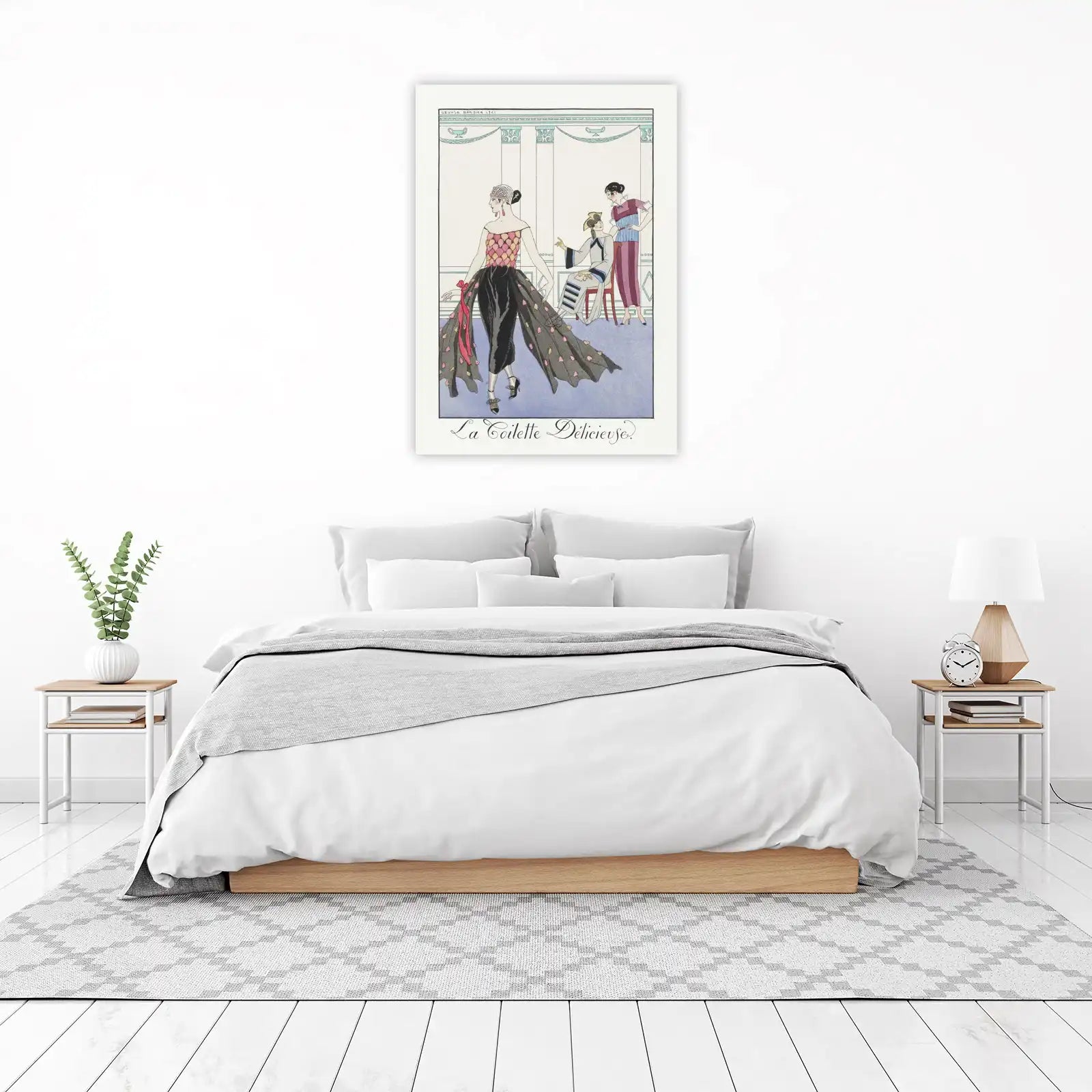 Art Deco Fashion La Toilette Délicieuse Wall Art