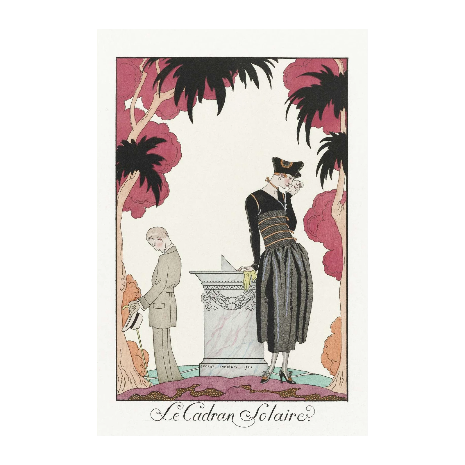 Art Deco Fashion Print Wall Art