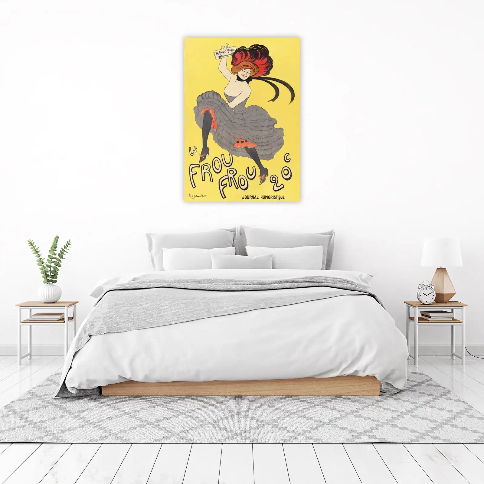 Vintage Moulin Rouge Dancer Wall Art
