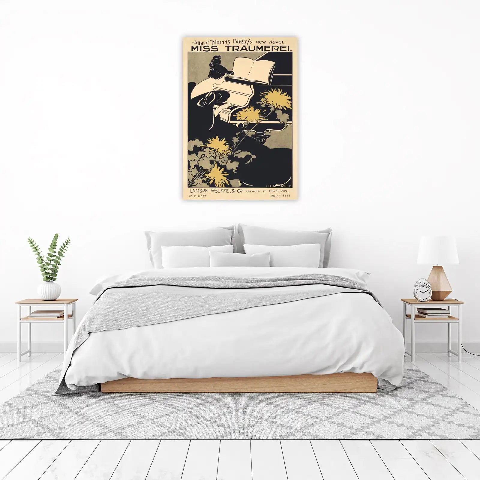 Art Nouveau Piano & Music Wall Art