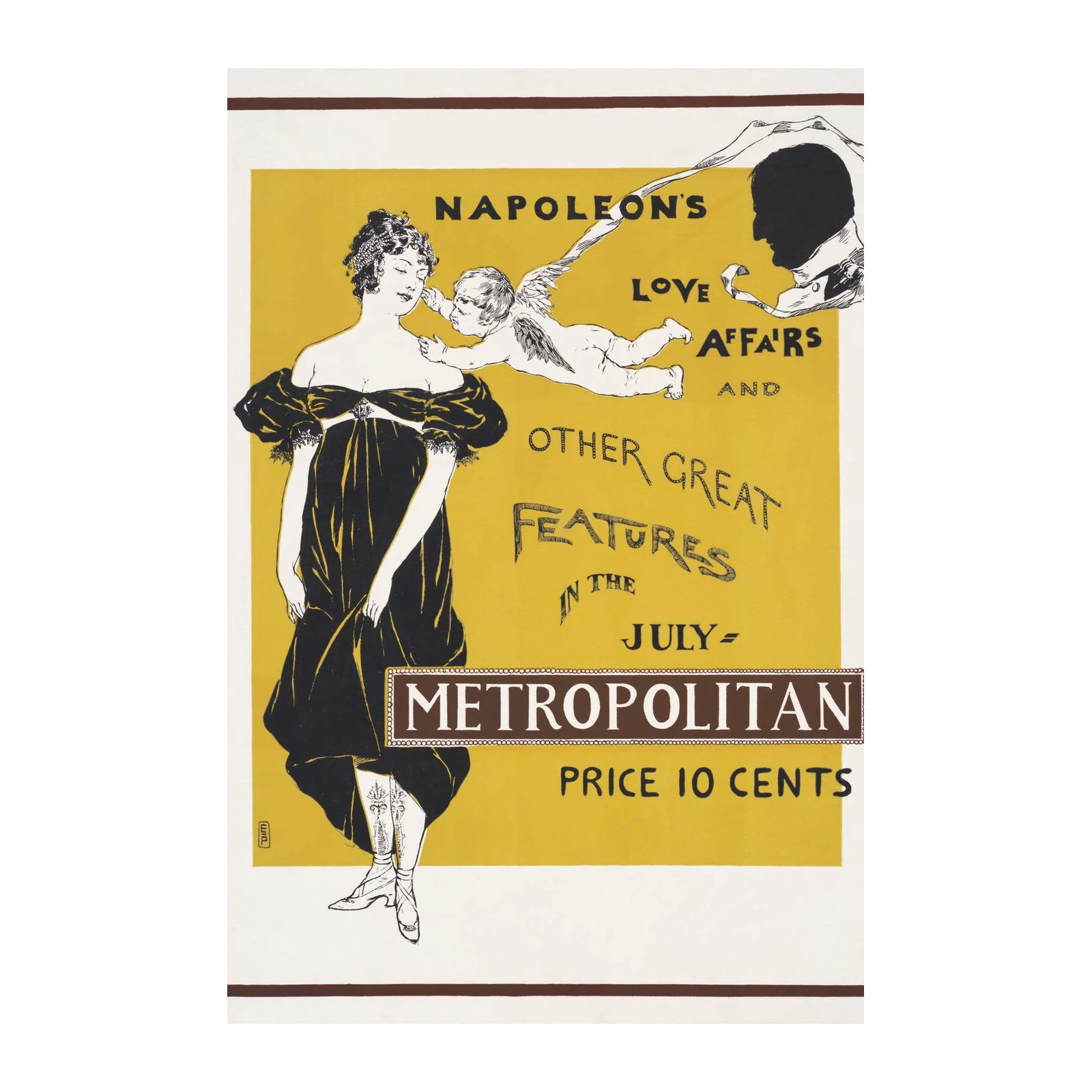 Vintage Napoleon Love Affairs Metropolitan Wall Art