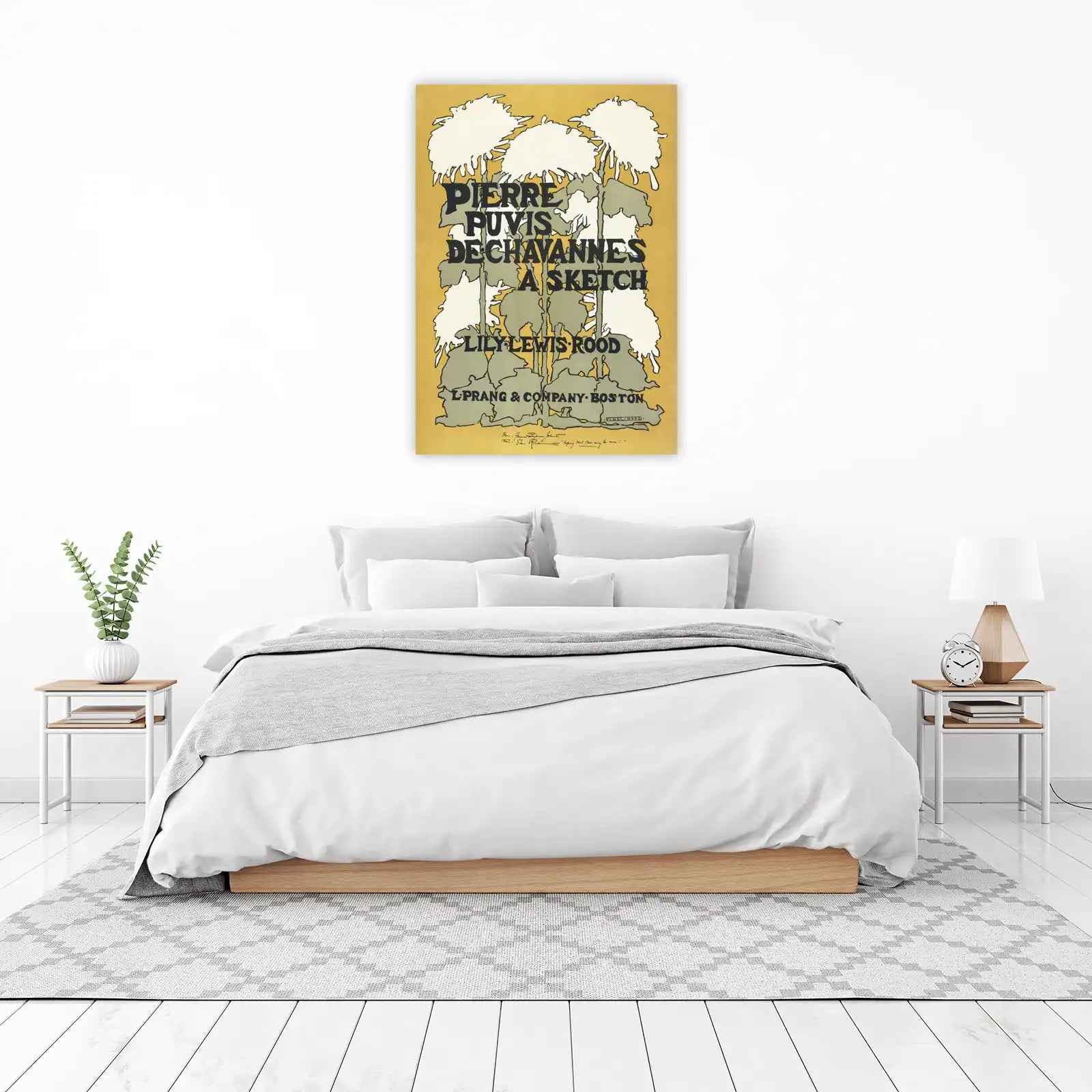 Vintage Pierre Puvis de Chavannes Sketch Wall Art
