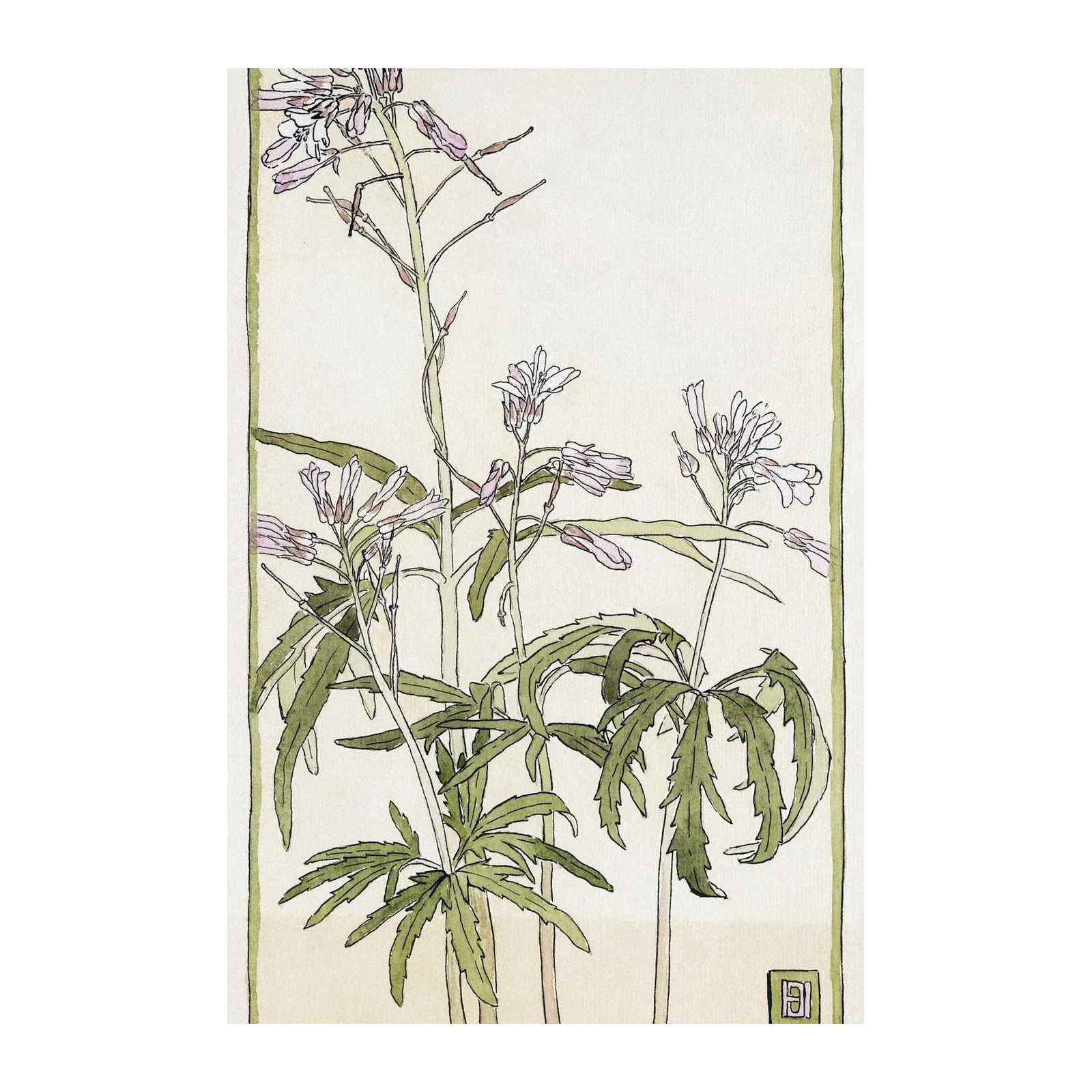 Elegant Botanical Study Wall Art