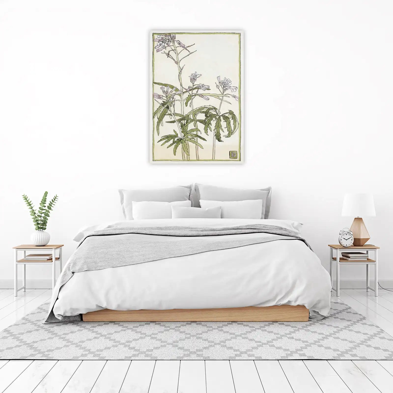 Elegant Botanical Study Wall Art