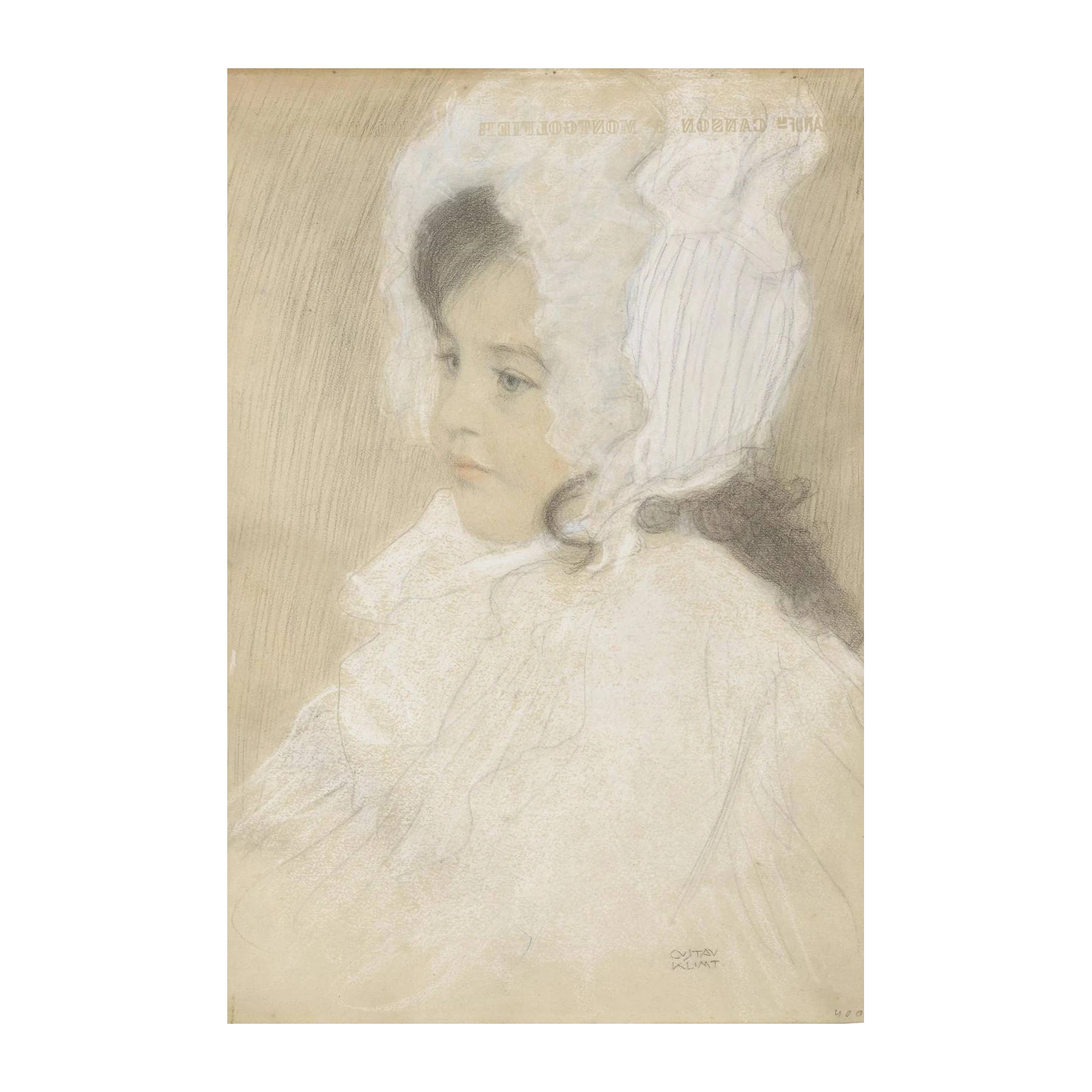 Gustav Klimt Portrait Wall Art