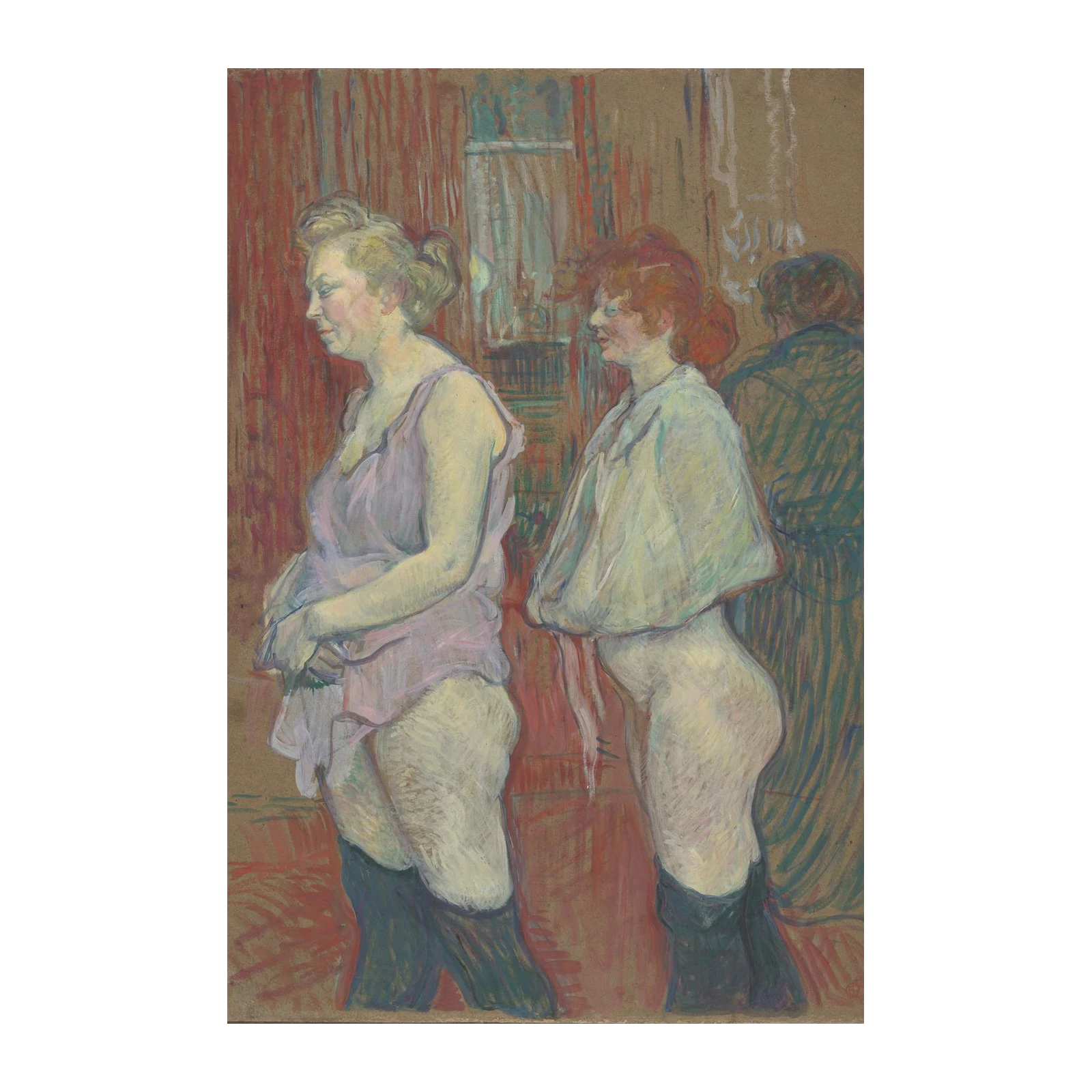 Art Nouveau Figures Wall Art