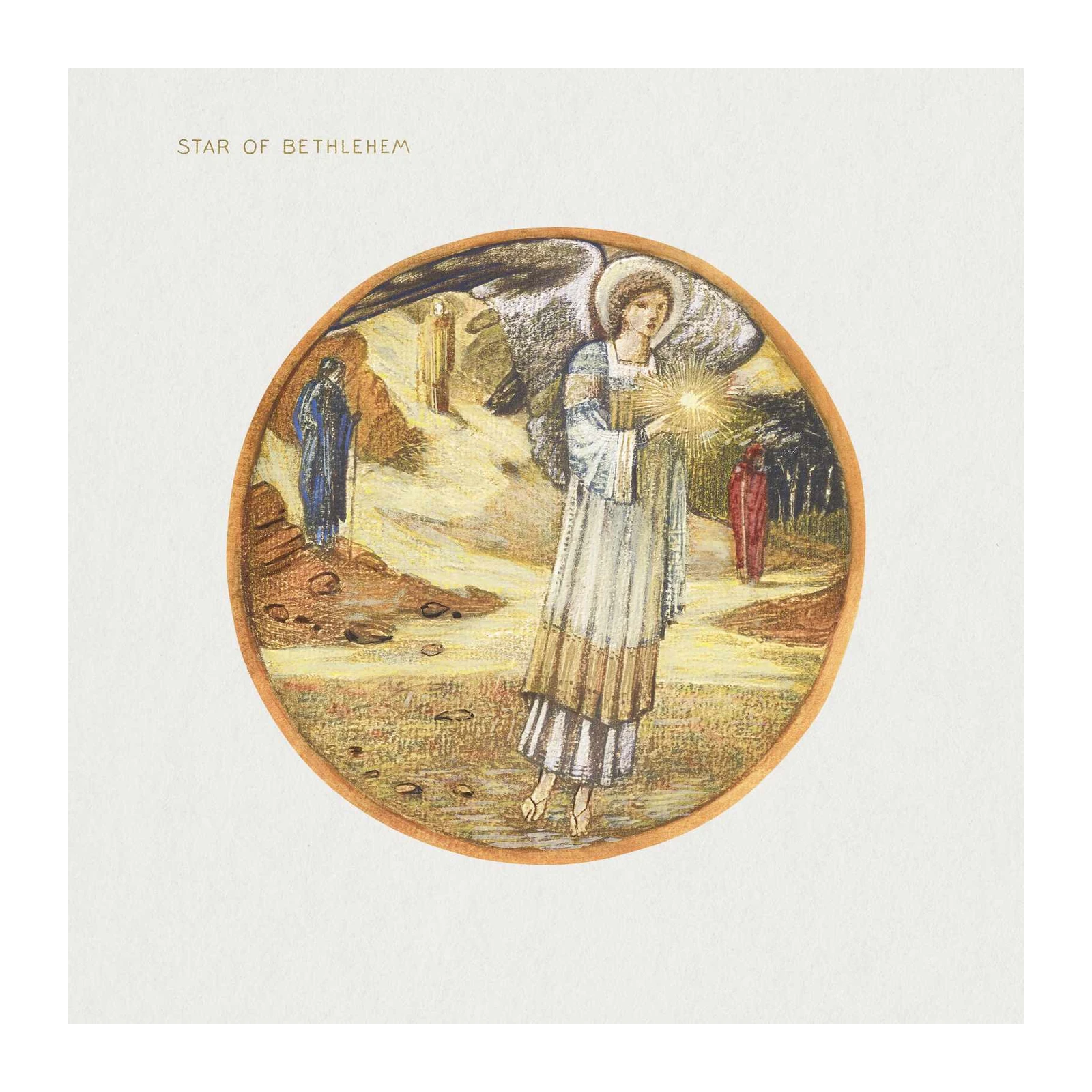 Star of Bethlehem Angel Artwork Wall Art