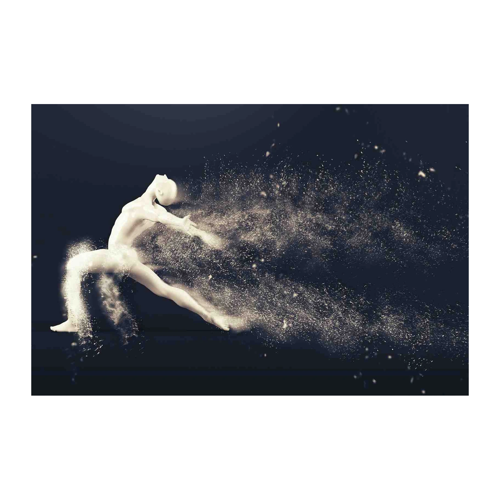 Dynamic Dancer Shattering Wall Art