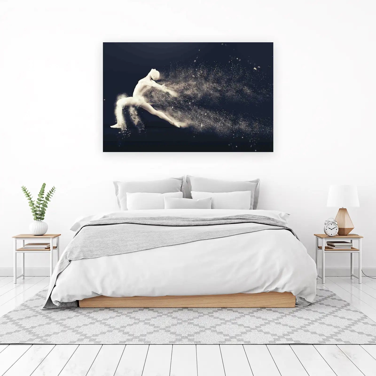 Dynamic Dancer Shattering Wall Art