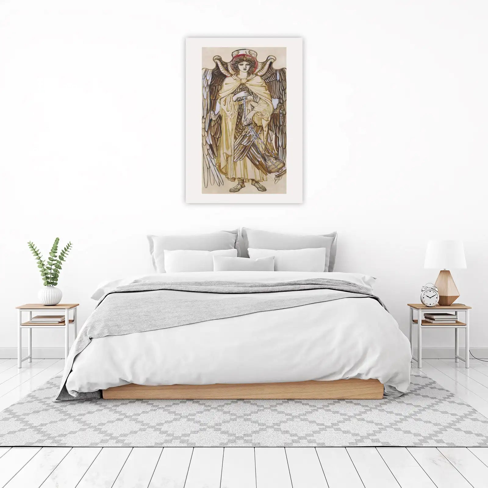Majestic Angel Incense Holder Wall Art