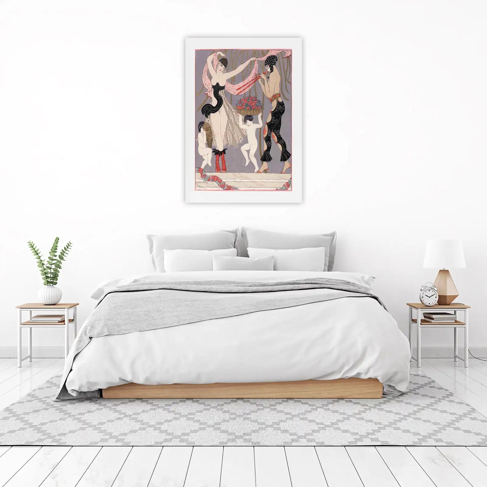 Art Deco Dancing Figures Wall Art
