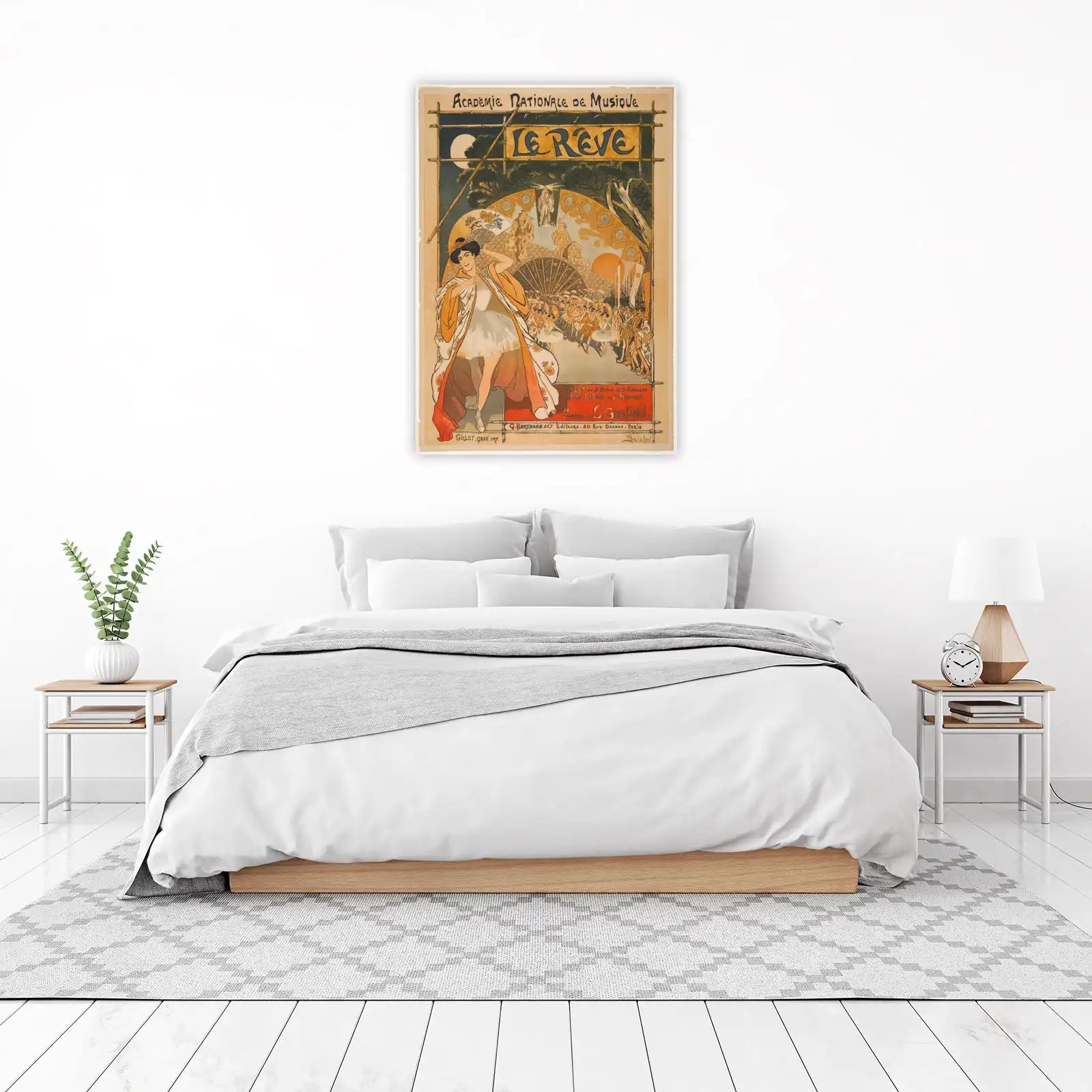 Le Rêve Ballet Art Nouveau Wall Art