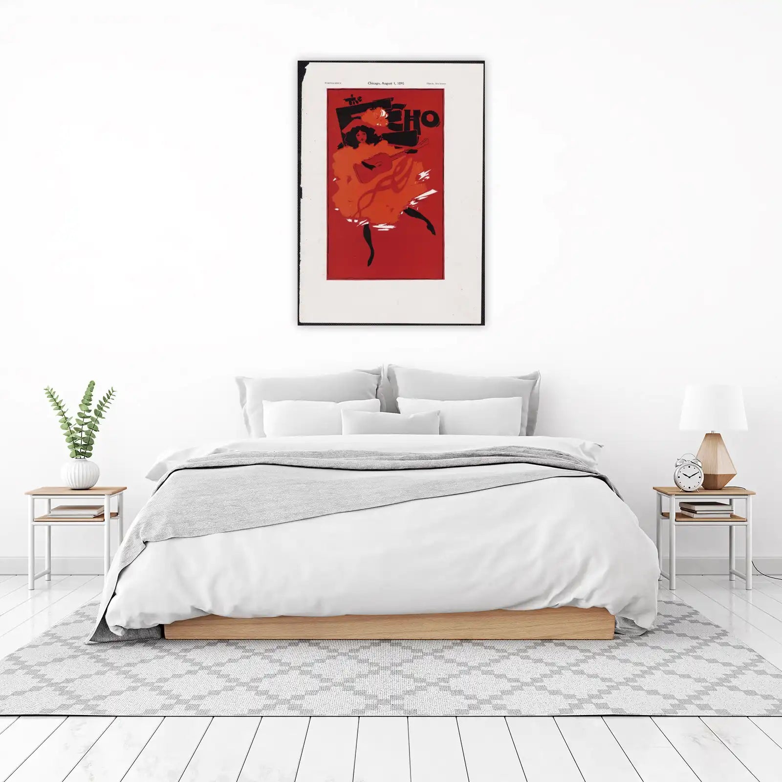 Vintage Dancer "The Echo" 1895 Wall Art