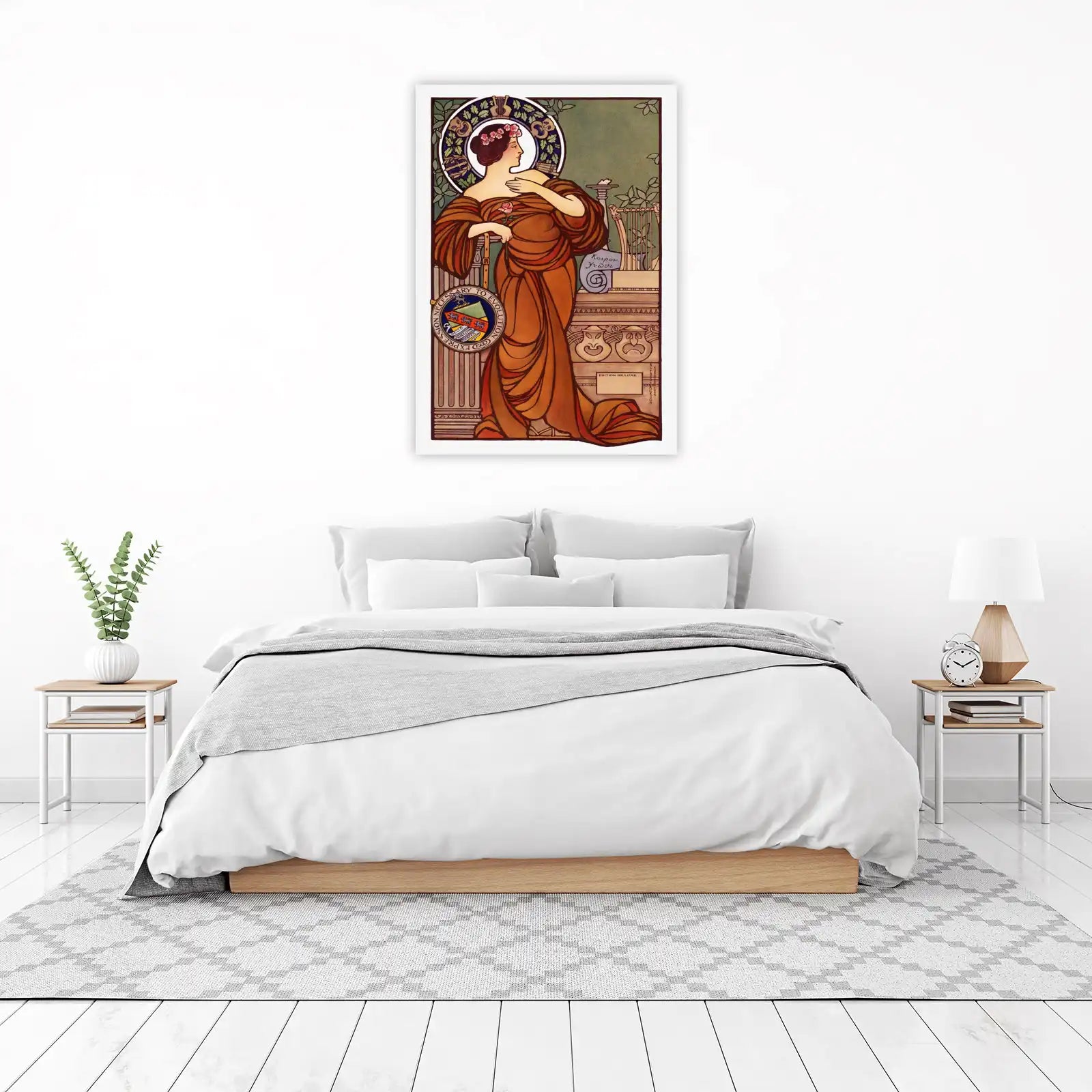 Art Nouveau Goddess Wall Art