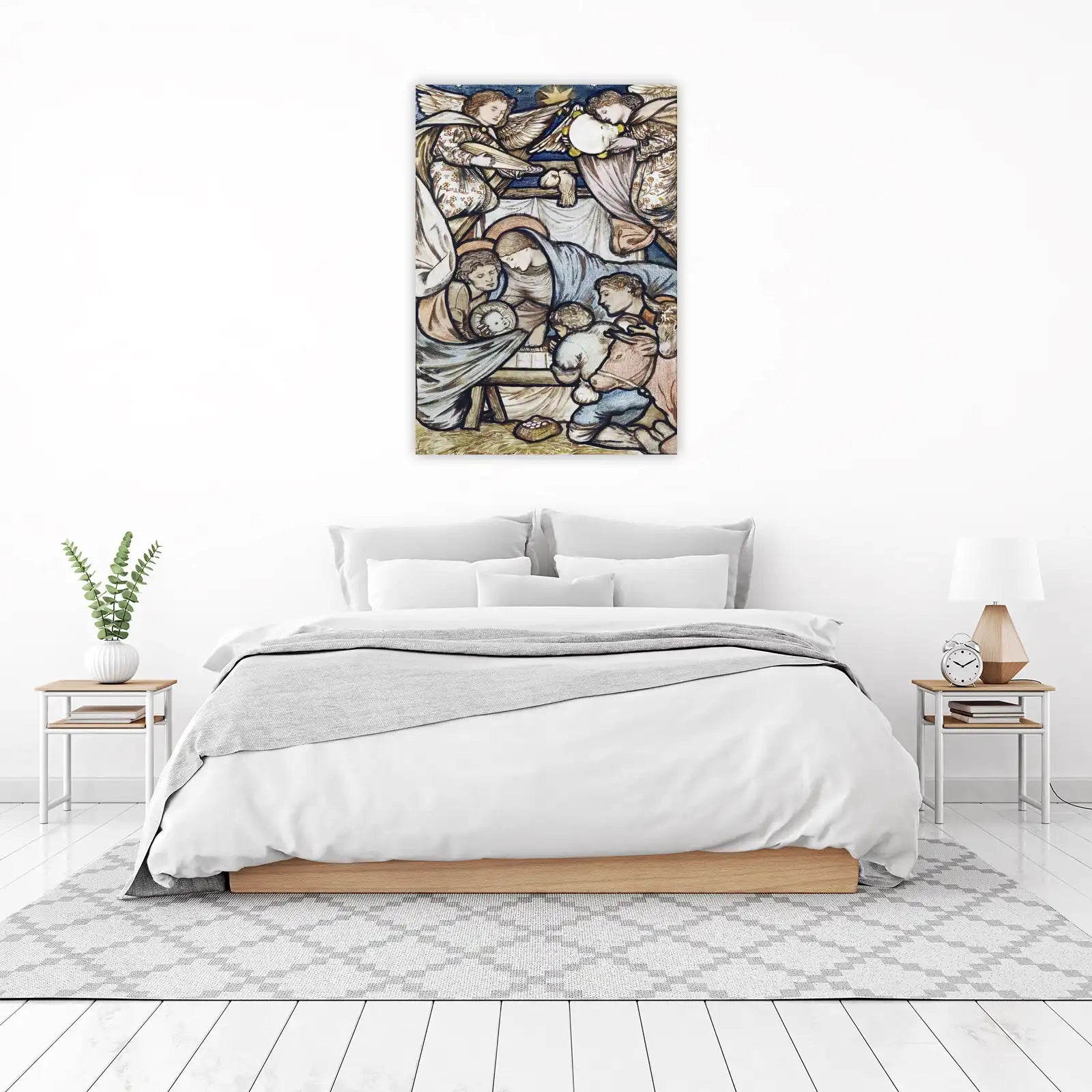 Nativity Scene Angelic Choir Wall Art