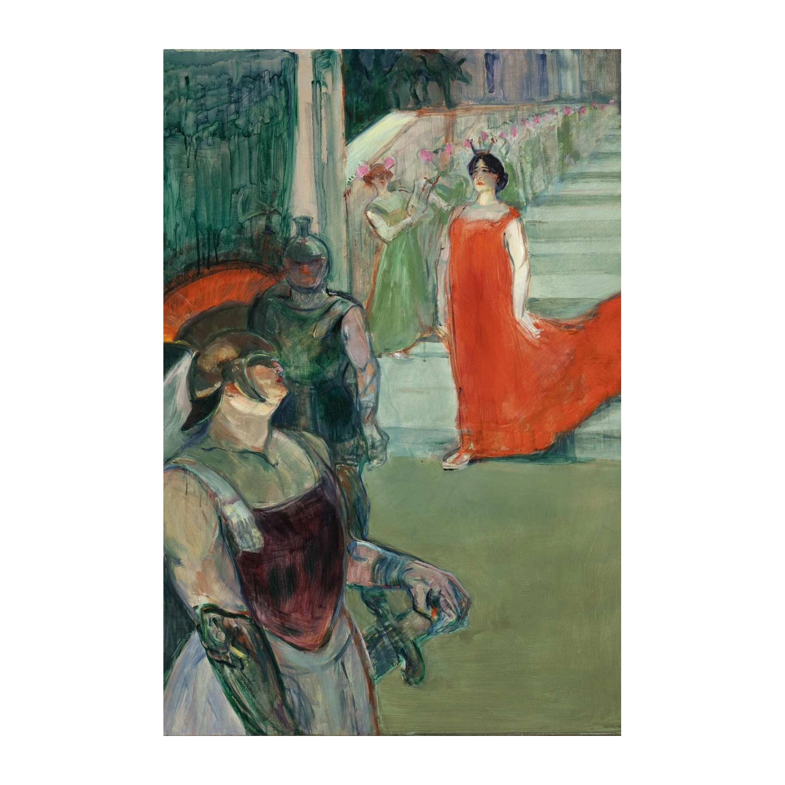Dramatic Historical Scene Wall Art